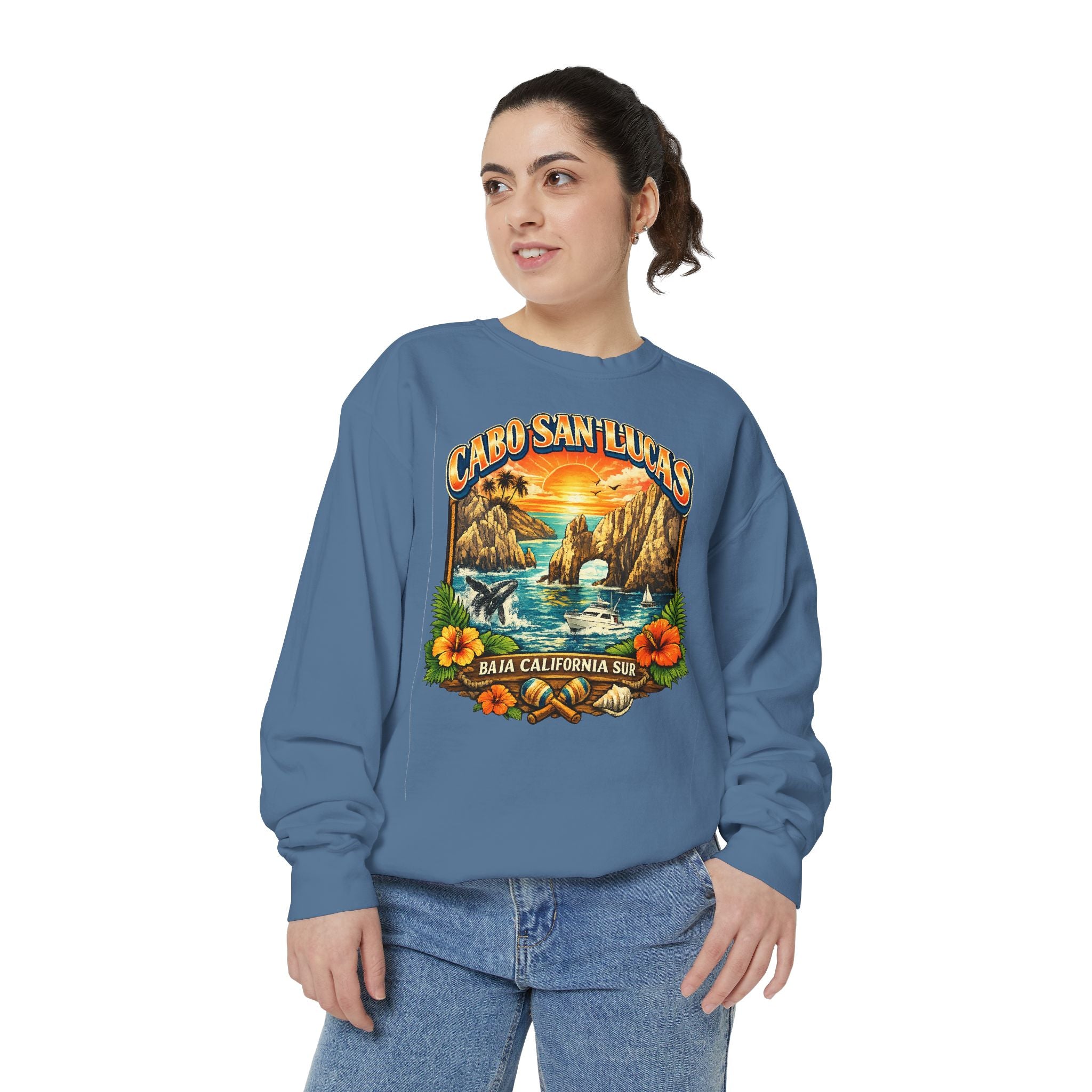 Cabo San Lucas Sunset Sweatshirt — Baja California Surf Crewneck