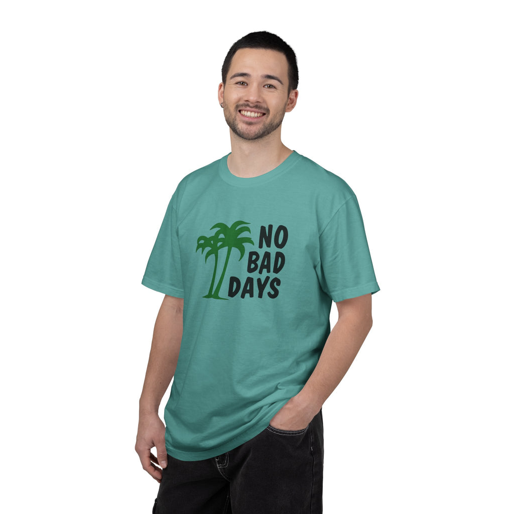 No Bad Days Palm Tree T-Shirt — Casual Beach Vibe Graphic Tee