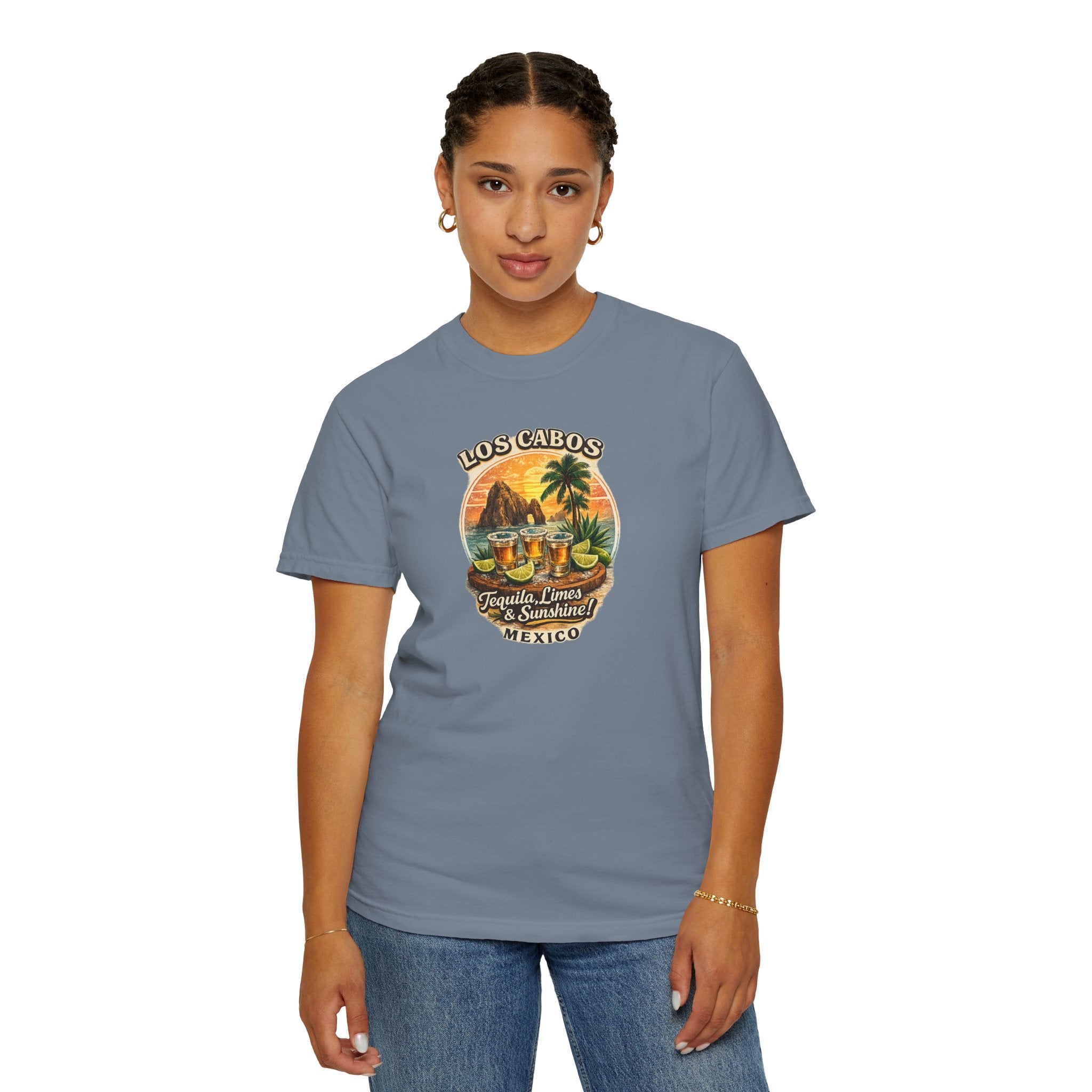 Los Cabos Tequila & Limes T-Shirt — Mexico Beach Vacation Tee