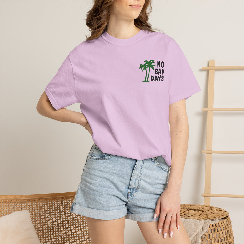 No Bad Days T-Shirt — Cabo Palm Beach Vacation Tee