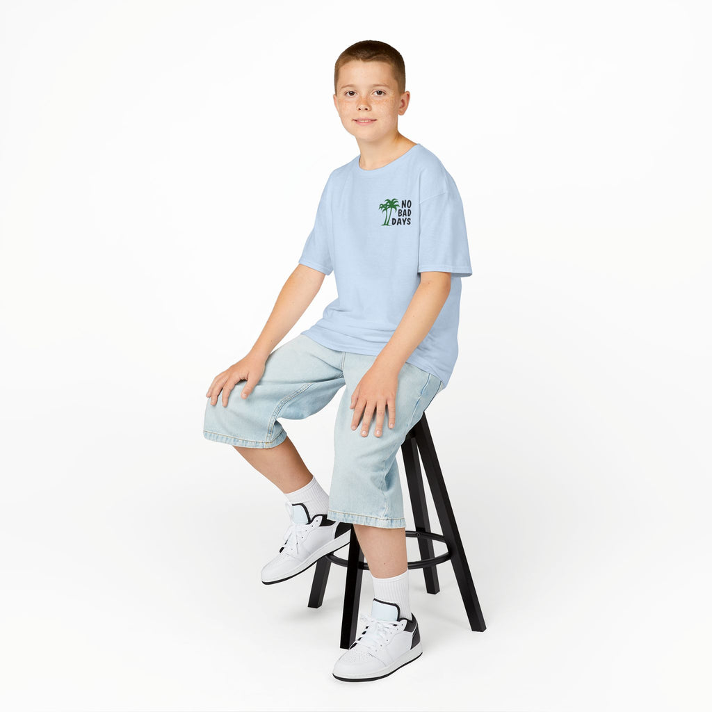 Kids 'No Bad Days' Palm Tree T‑Shirt