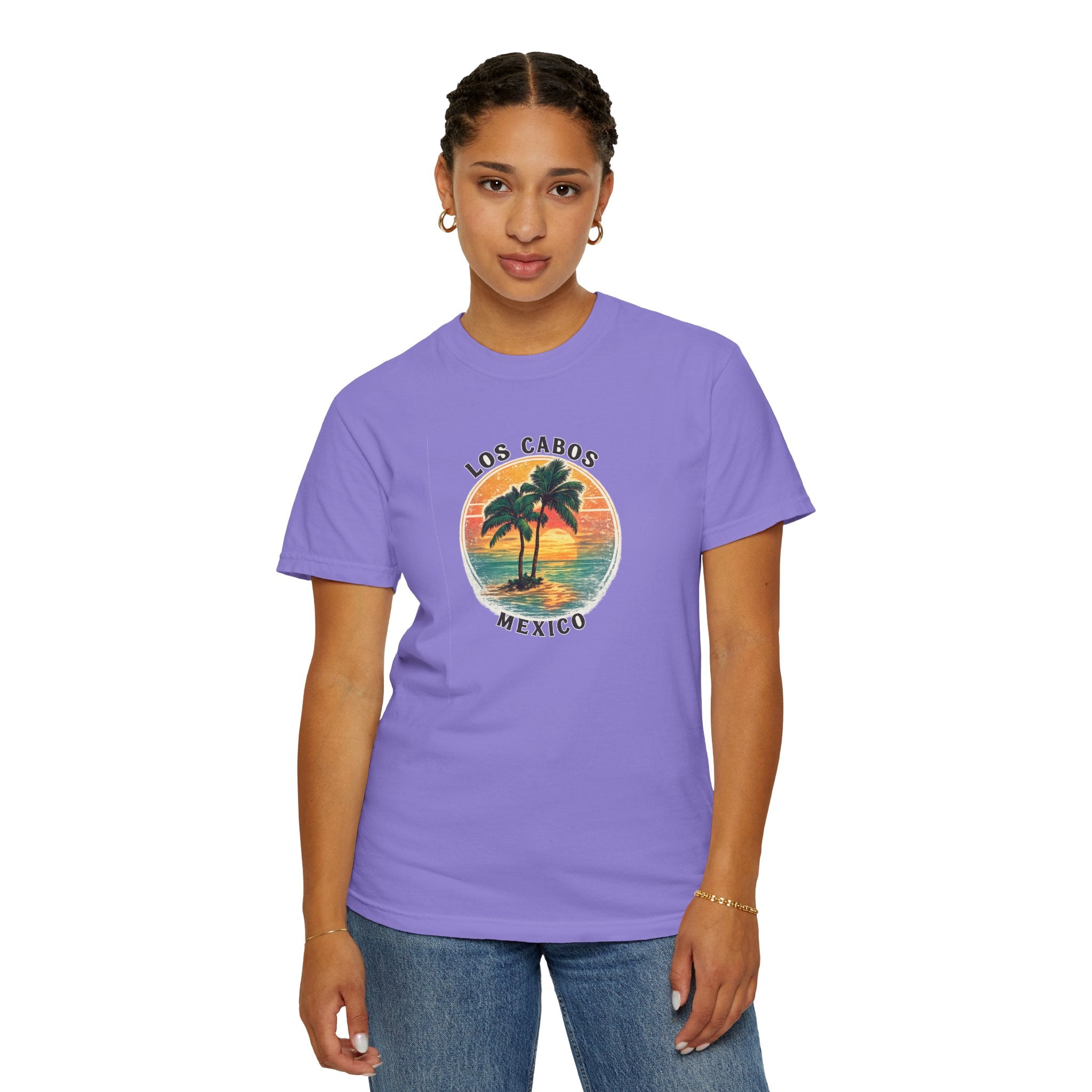 Los Cabos Palms T-Shirt — Tropical Beach Palm Graphic Tee