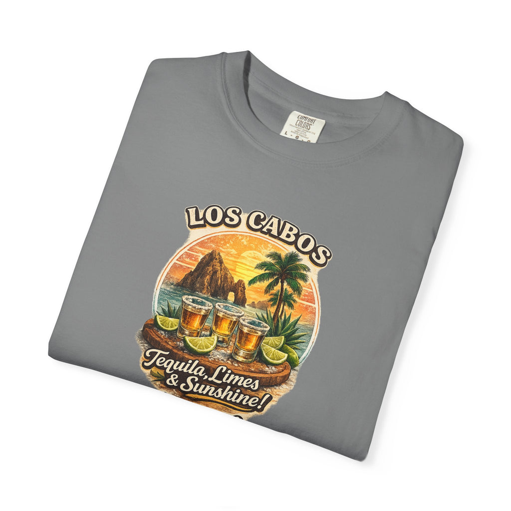 Los Cabos Tequila & Limes T-Shirt — Mexico Beach Vacation Tee
