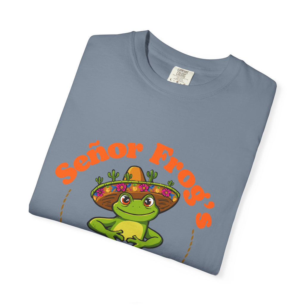 Señor Frog's Cabo San Lucas T-Shirt — Cute Frog Sombrero Mexico Souvenir