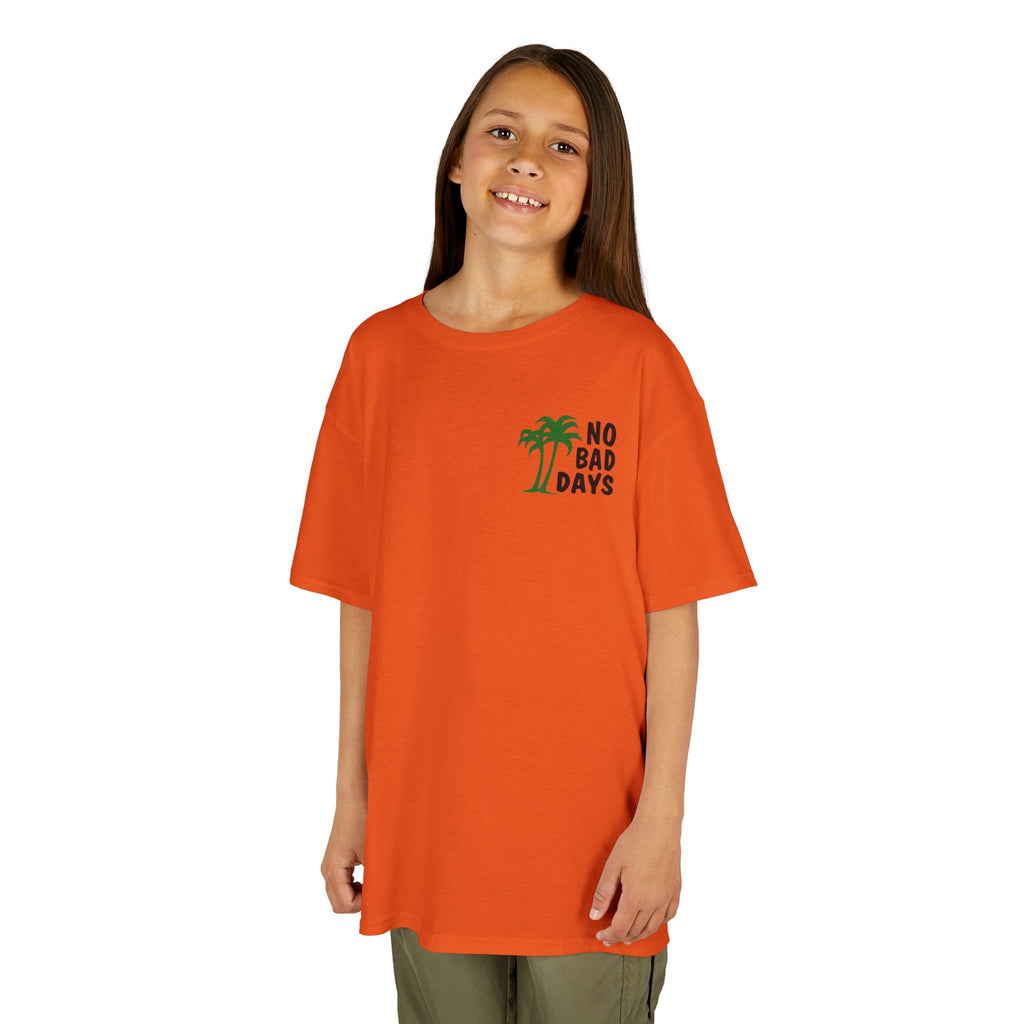Kids 'No Bad Days' Palm Tree T‑Shirt