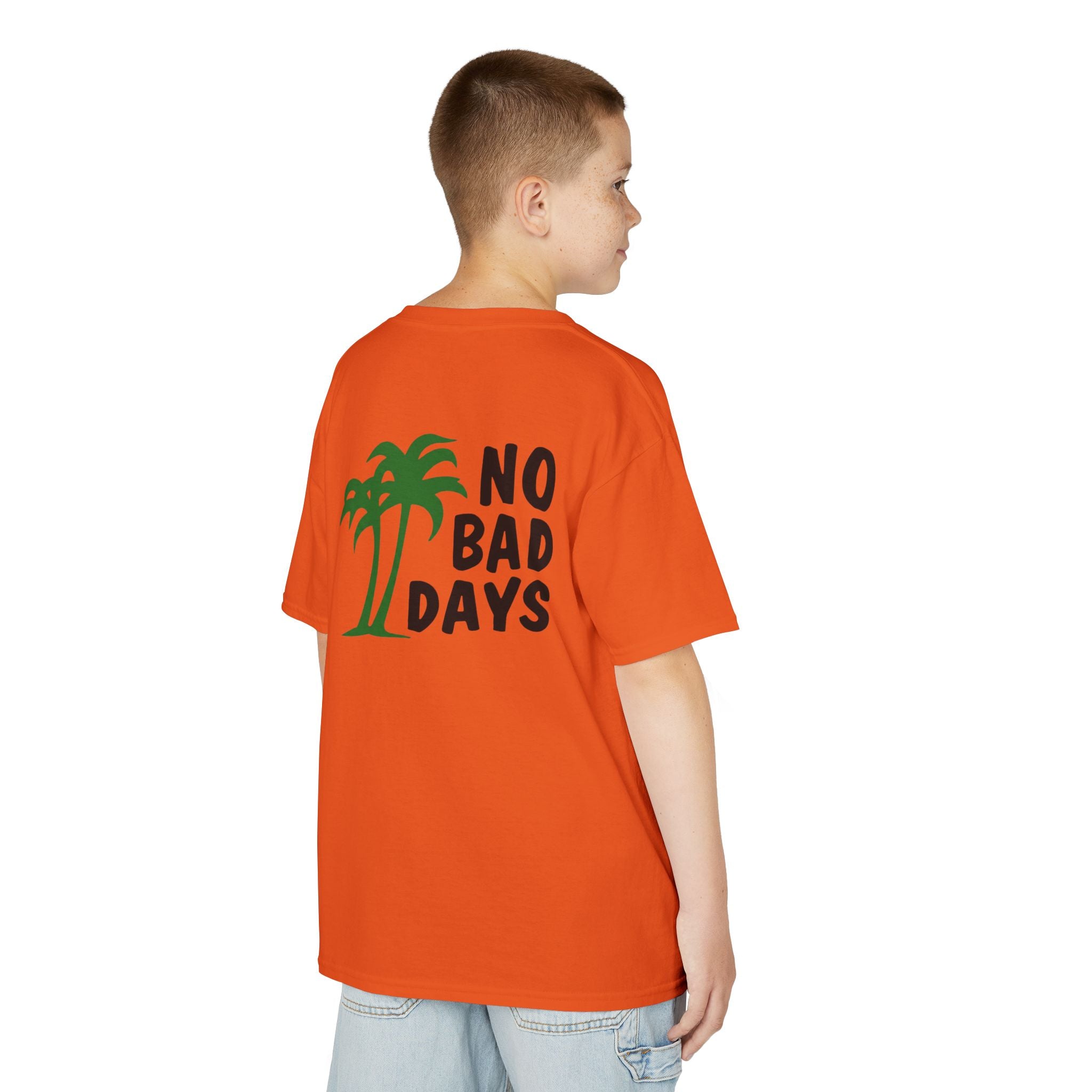 Kids 'No Bad Days' Palm Tree T‑Shirt