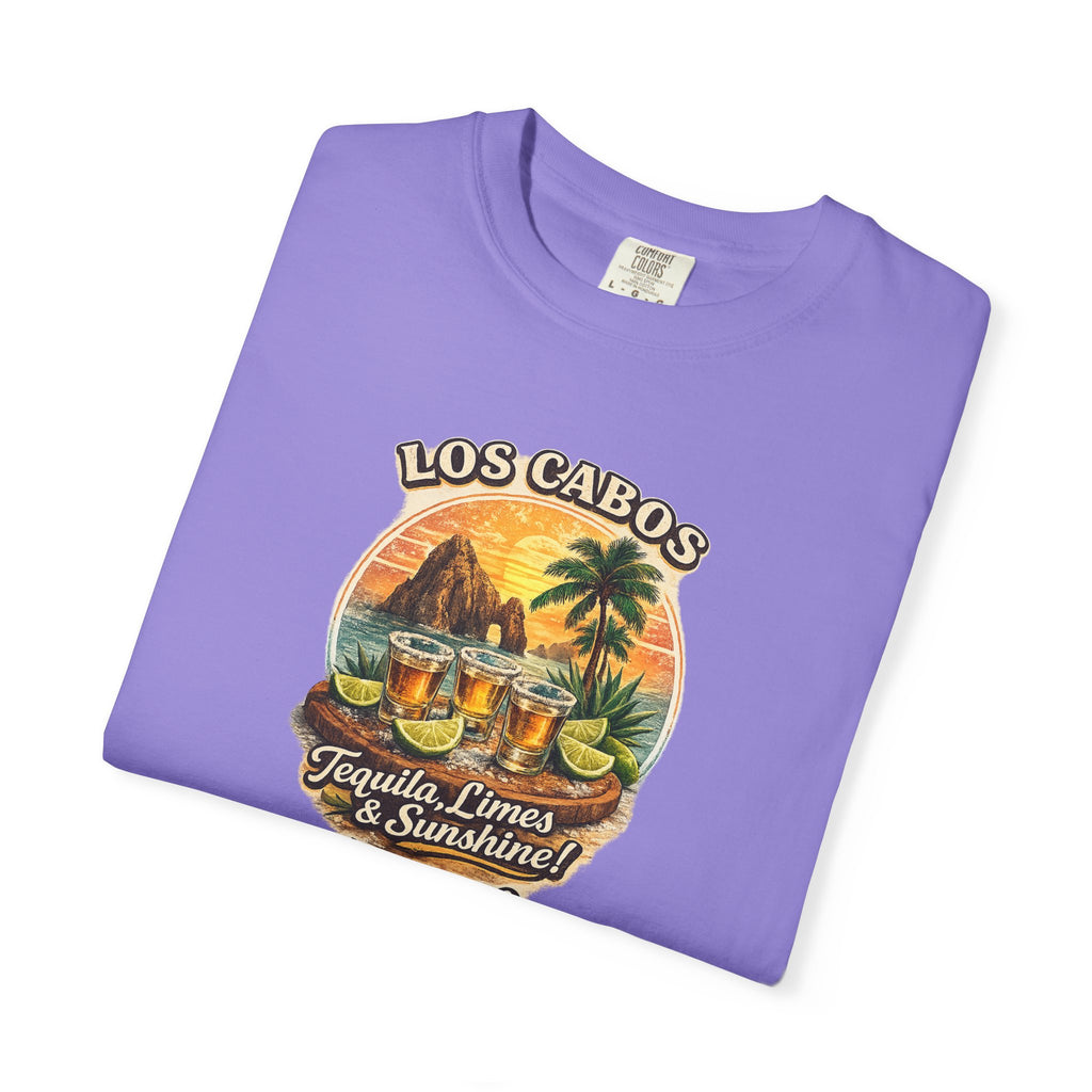 Los Cabos Tequila & Limes T-Shirt — Mexico Beach Vacation Tee