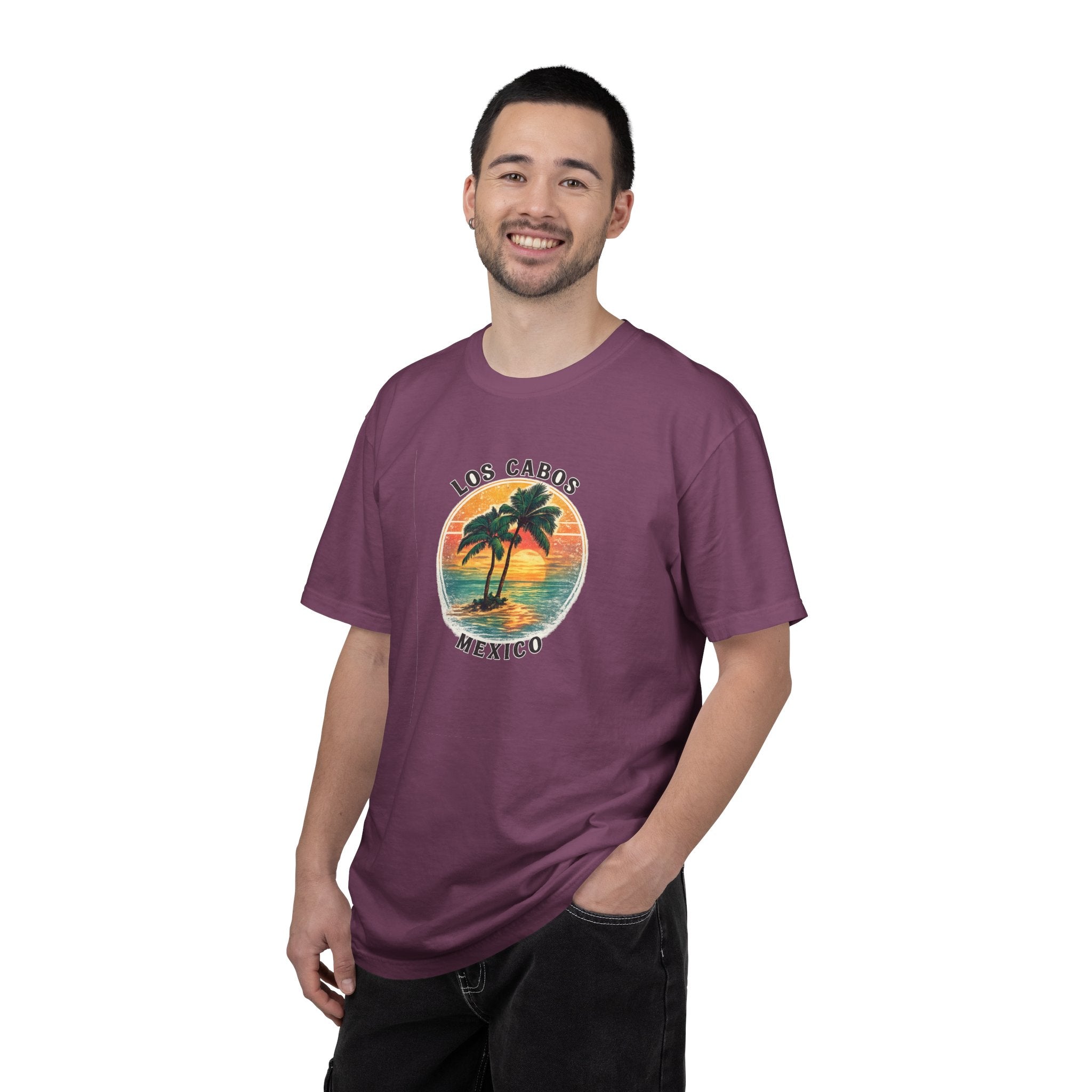 Los Cabos Palms T-Shirt — Tropical Beach Palm Graphic Tee