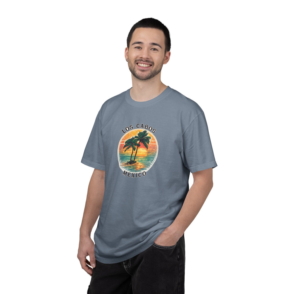 Los Cabos Palms T-Shirt — Tropical Beach Palm Graphic Tee