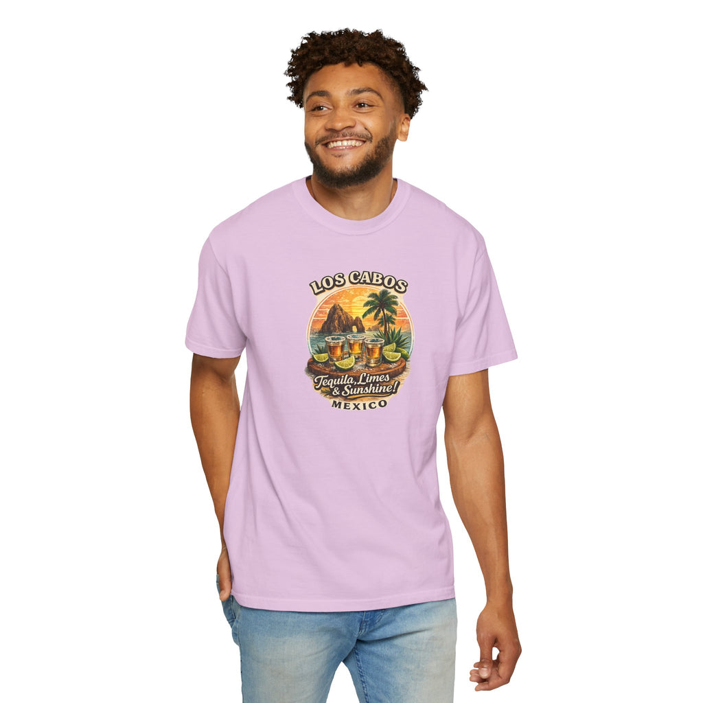 Los Cabos Tequila & Limes T-Shirt — Mexico Beach Vacation Tee