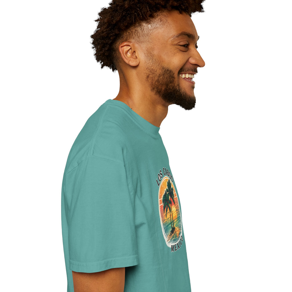 Los Cabos Palms T-Shirt — Tropical Beach Palm Graphic Tee