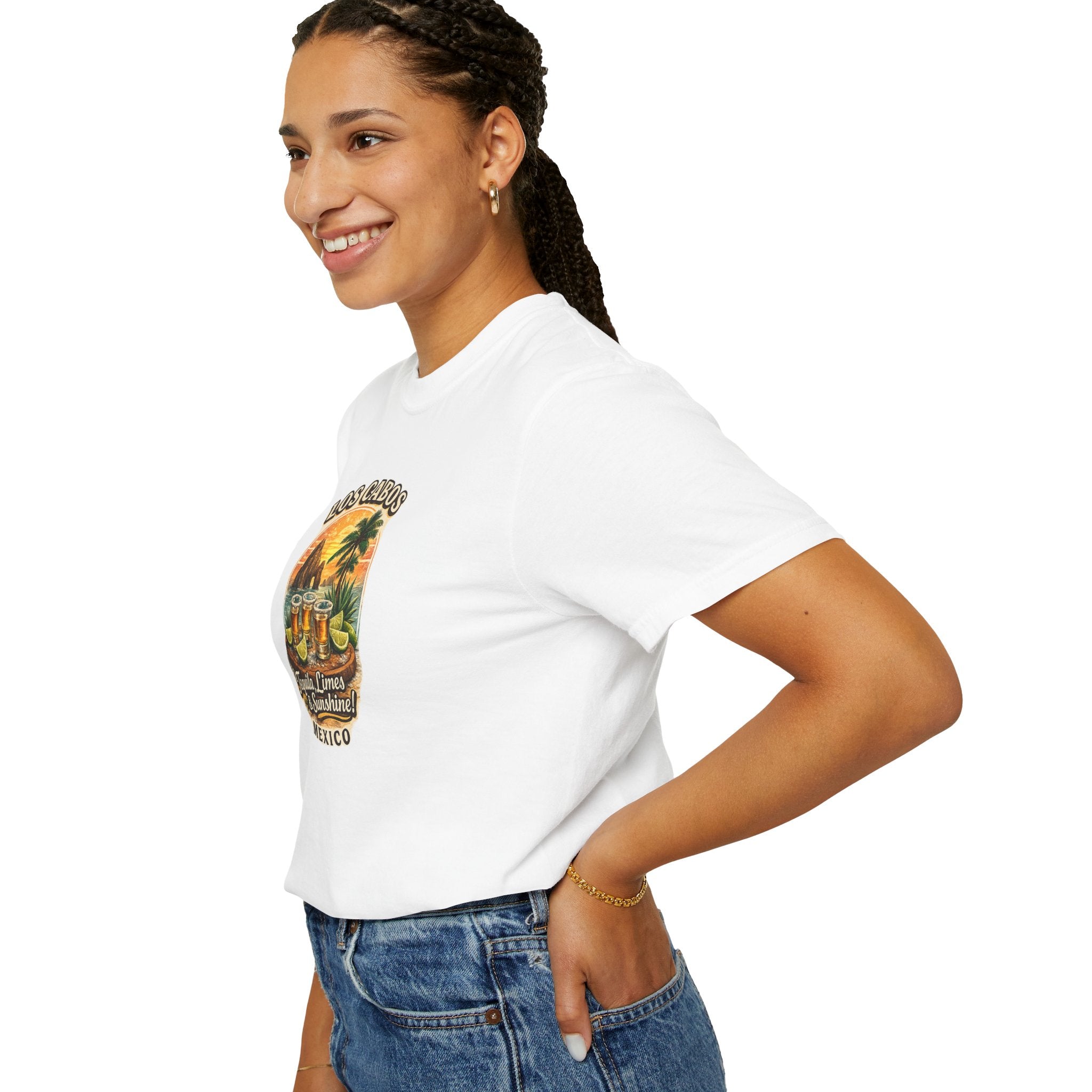 Los Cabos Tequila & Limes T-Shirt — Mexico Beach Vacation Tee