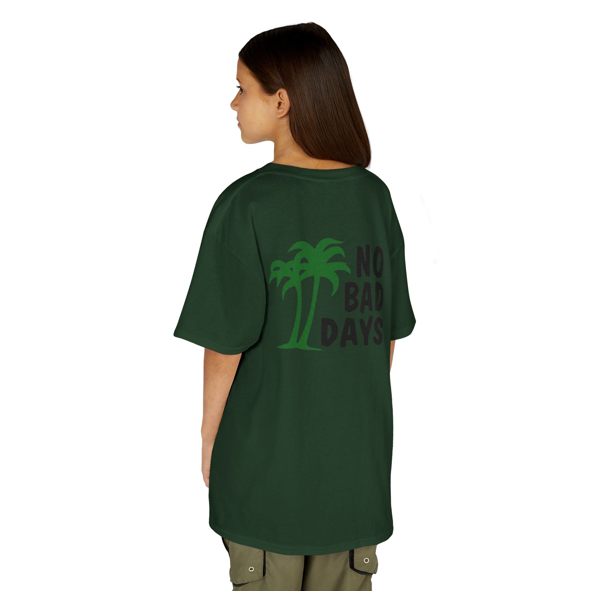 Kids 'No Bad Days' Palm Tree T‑Shirt