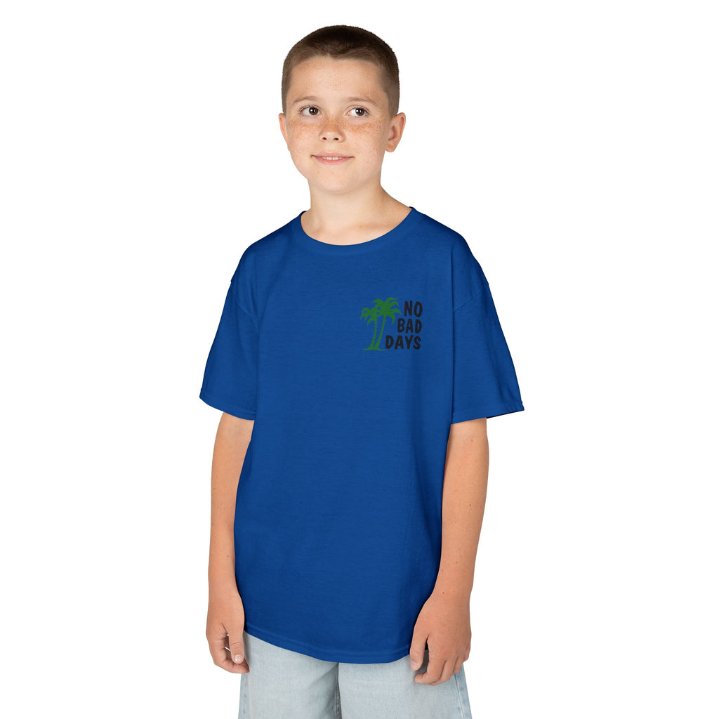 Kids 'No Bad Days' Palm Tree T‑Shirt