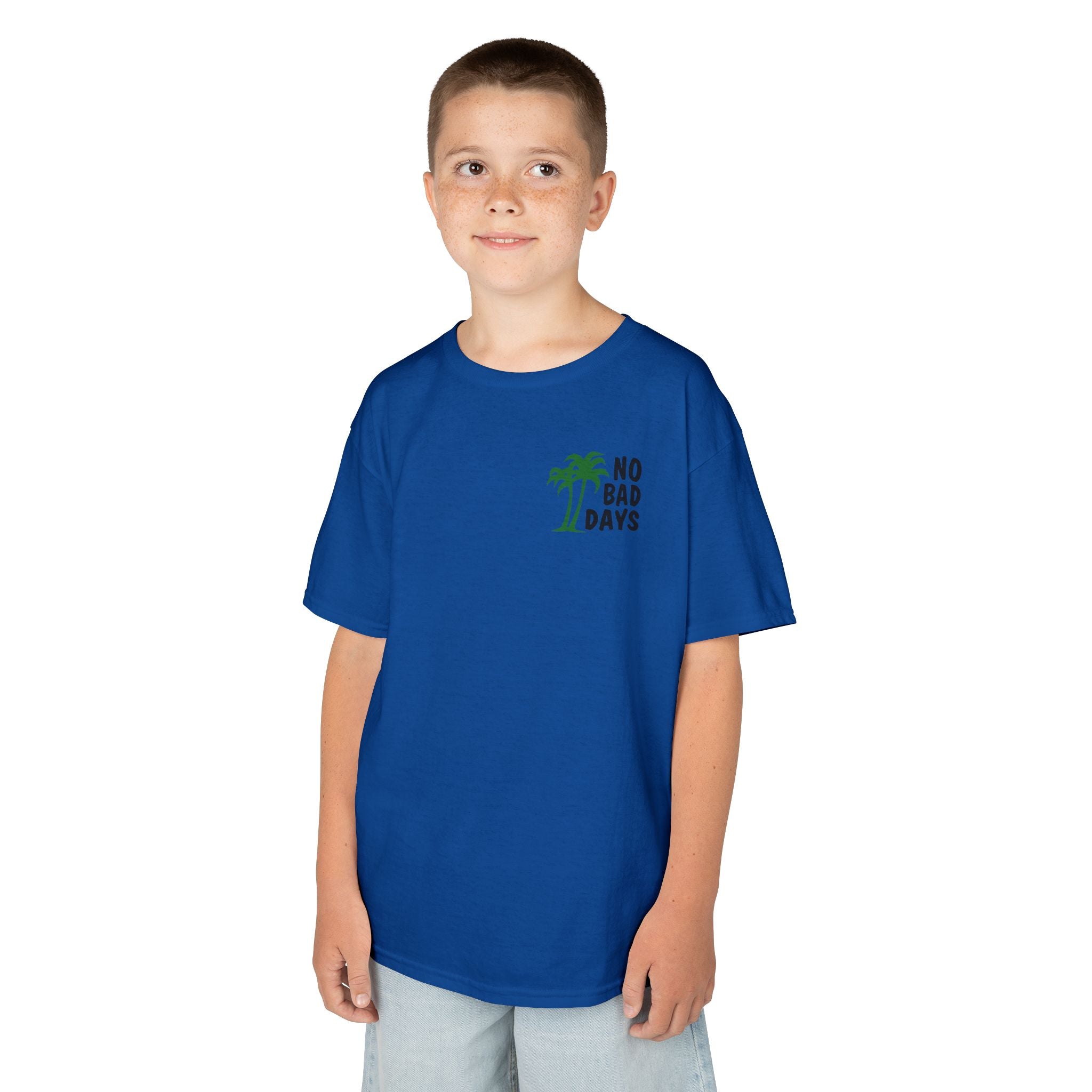 Kids 'No Bad Days' Palm Tree T‑Shirt