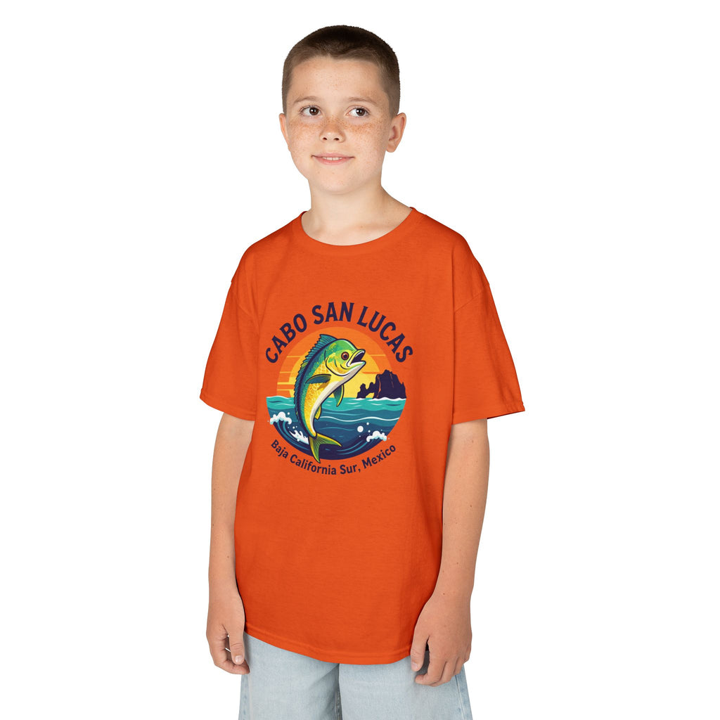 Kids Tee — Cabo San Lucas Mahi Mahi Fishing Souvenir