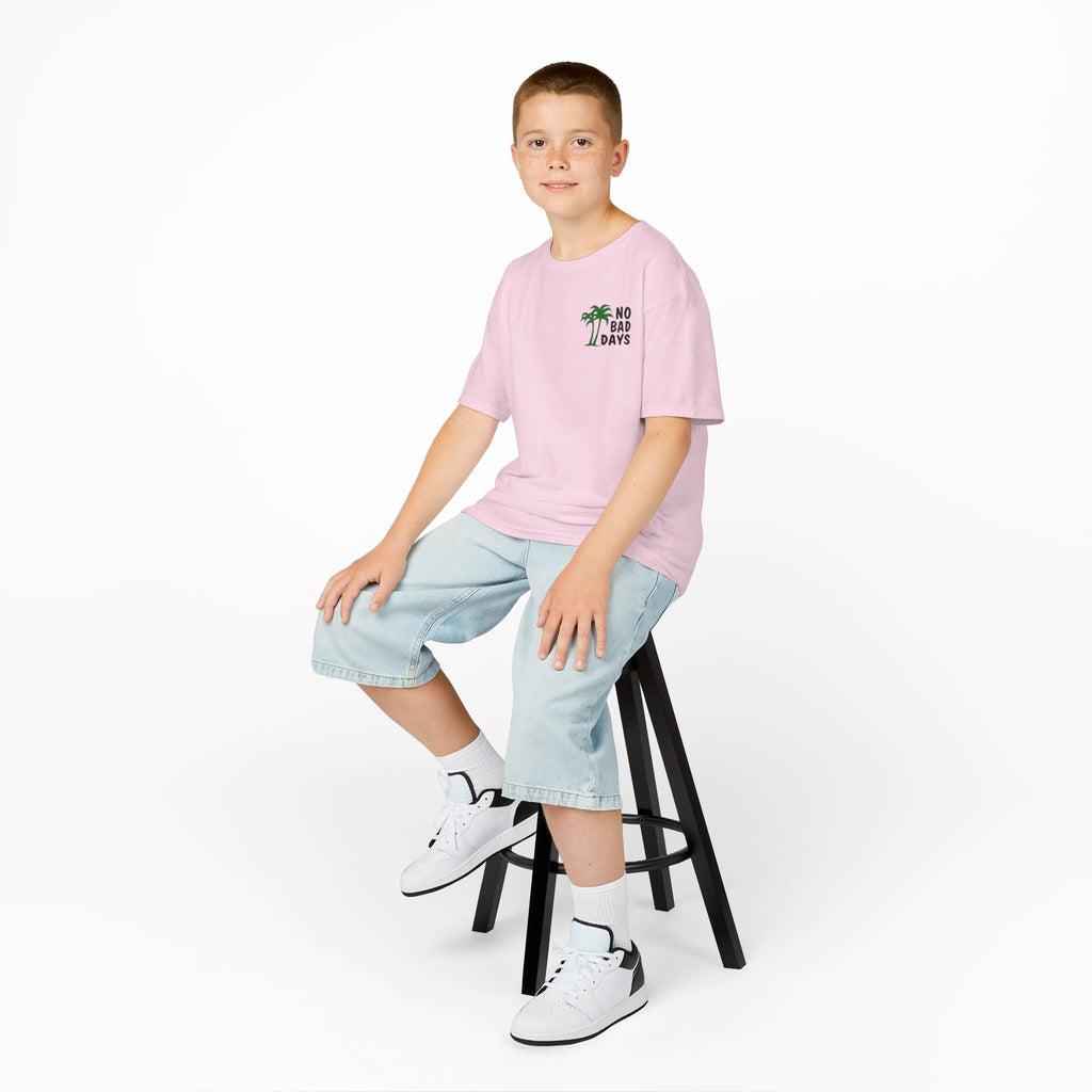 Kids 'No Bad Days' Palm Tree T‑Shirt