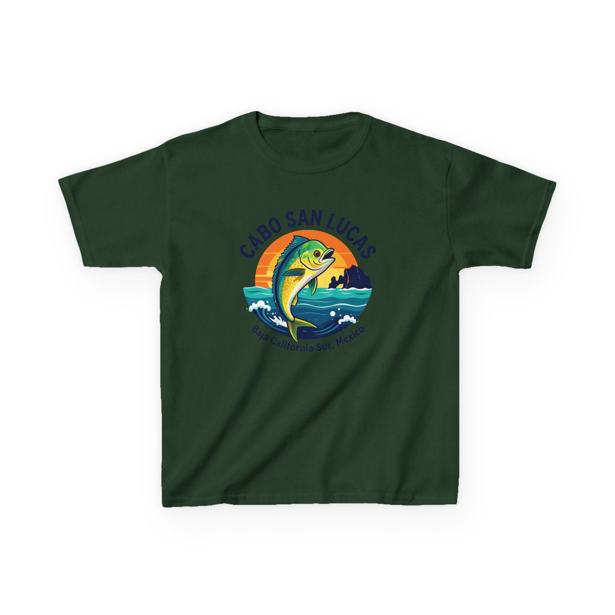 Kids Tee — Cabo San Lucas Mahi Mahi Fishing Souvenir