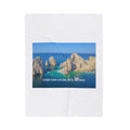 Velveteen Plush Blanket of Cabo San Lucas Arch