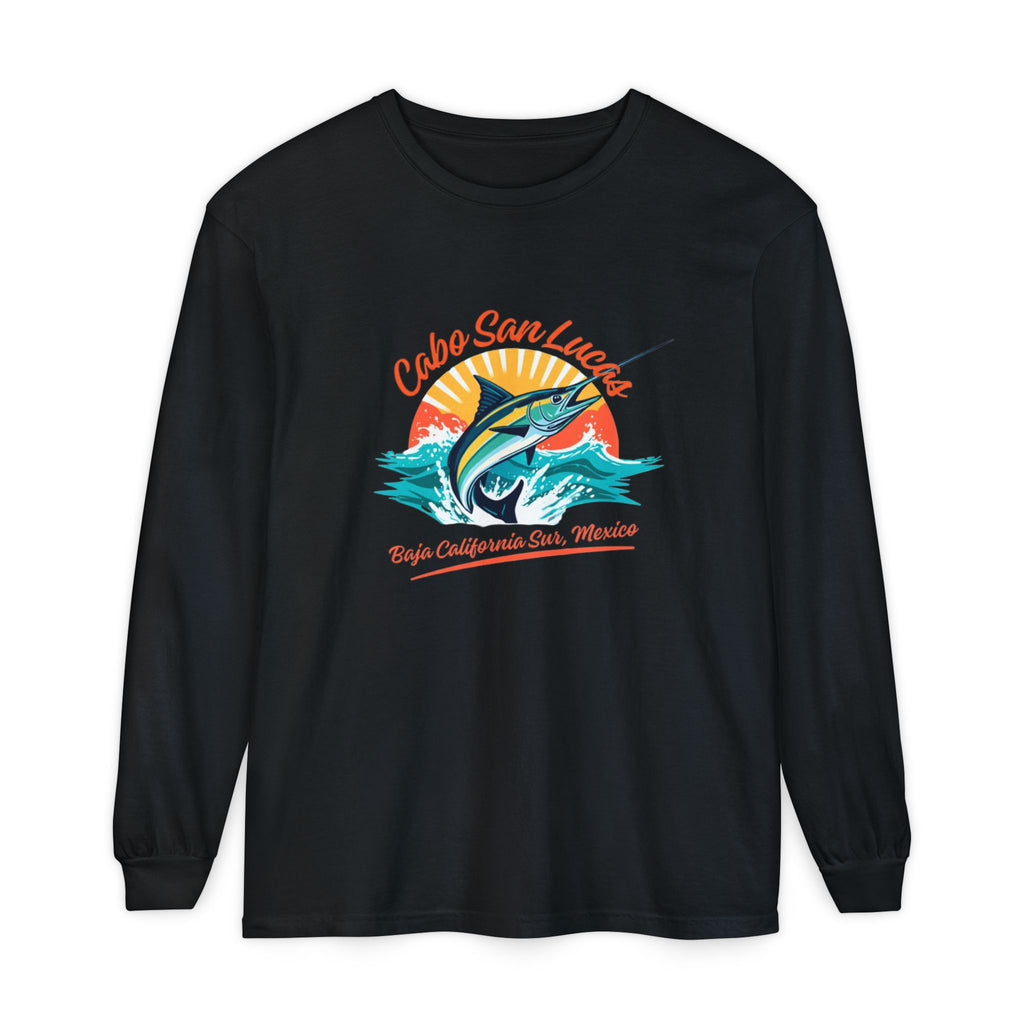 Cabo San Lucas Marlin Sunset Long Sleeve Tee