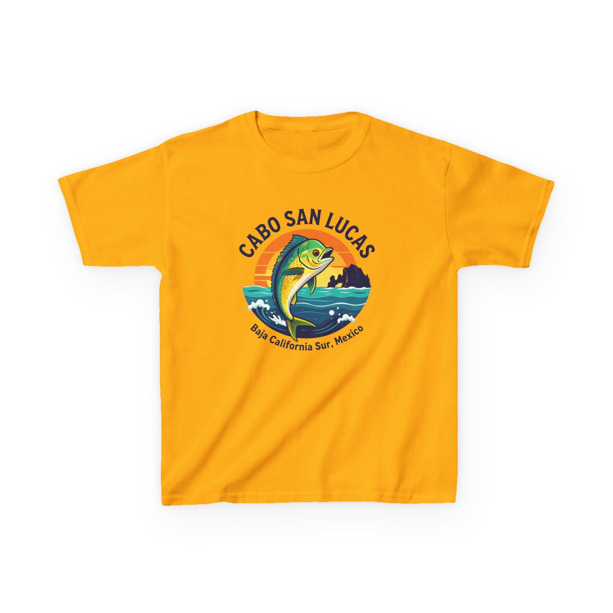 Kids Tee — Cabo San Lucas Mahi Mahi Fishing Souvenir