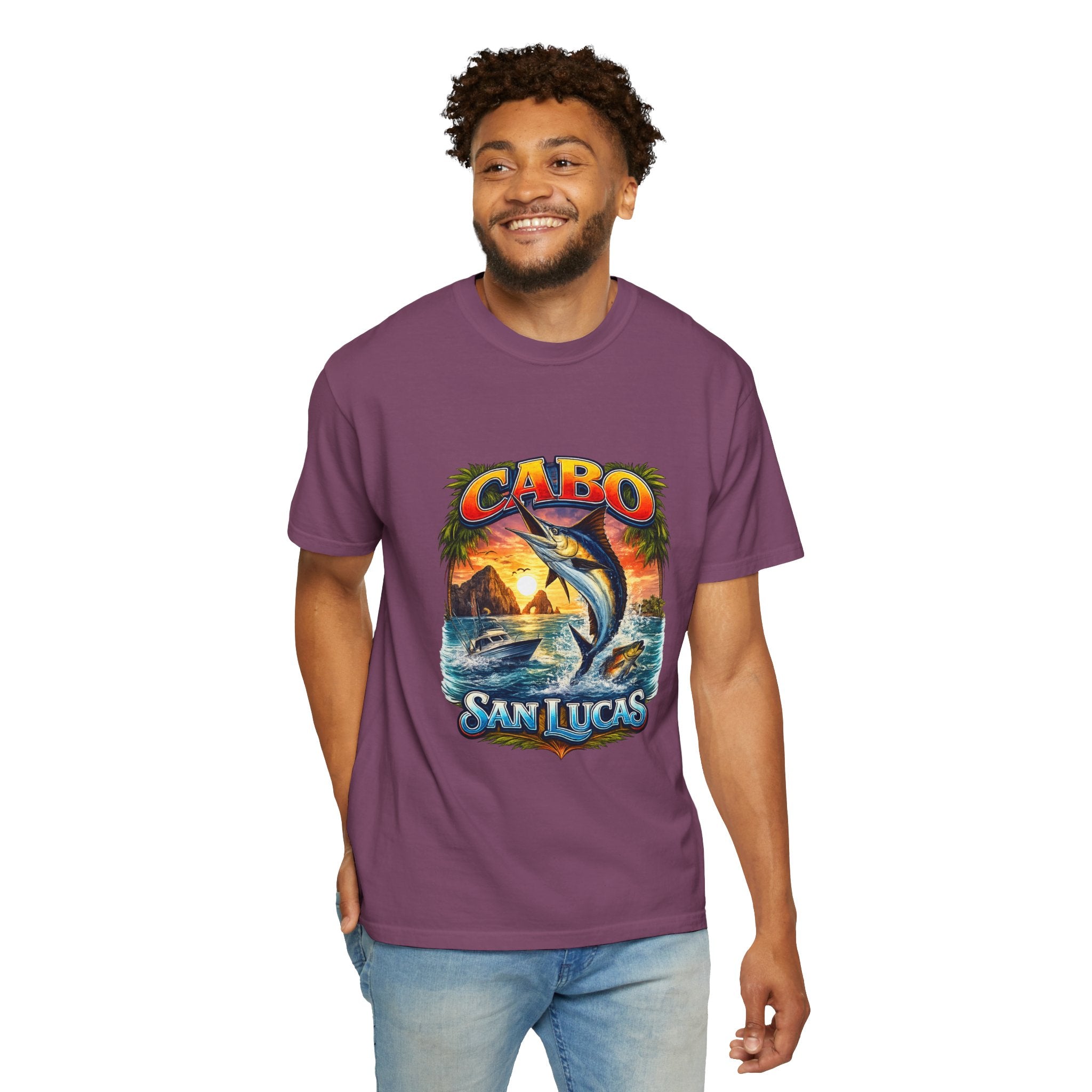Cabo San Lucas Arch Marlin Fishing T-Shirt