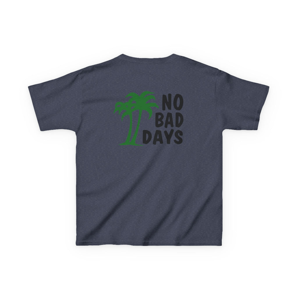 Kids 'No Bad Days' Palm Tree T‑Shirt