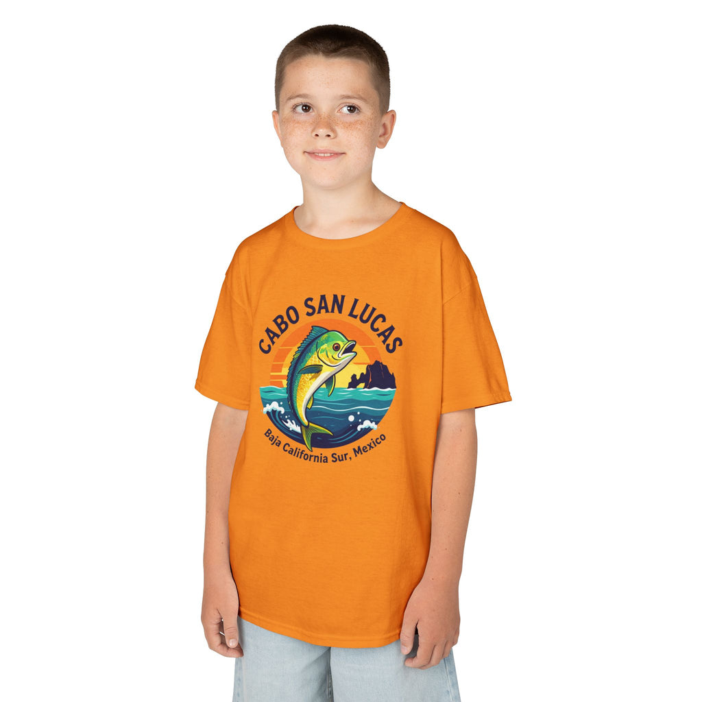 Kids Tee — Cabo San Lucas Mahi Mahi Fishing Souvenir