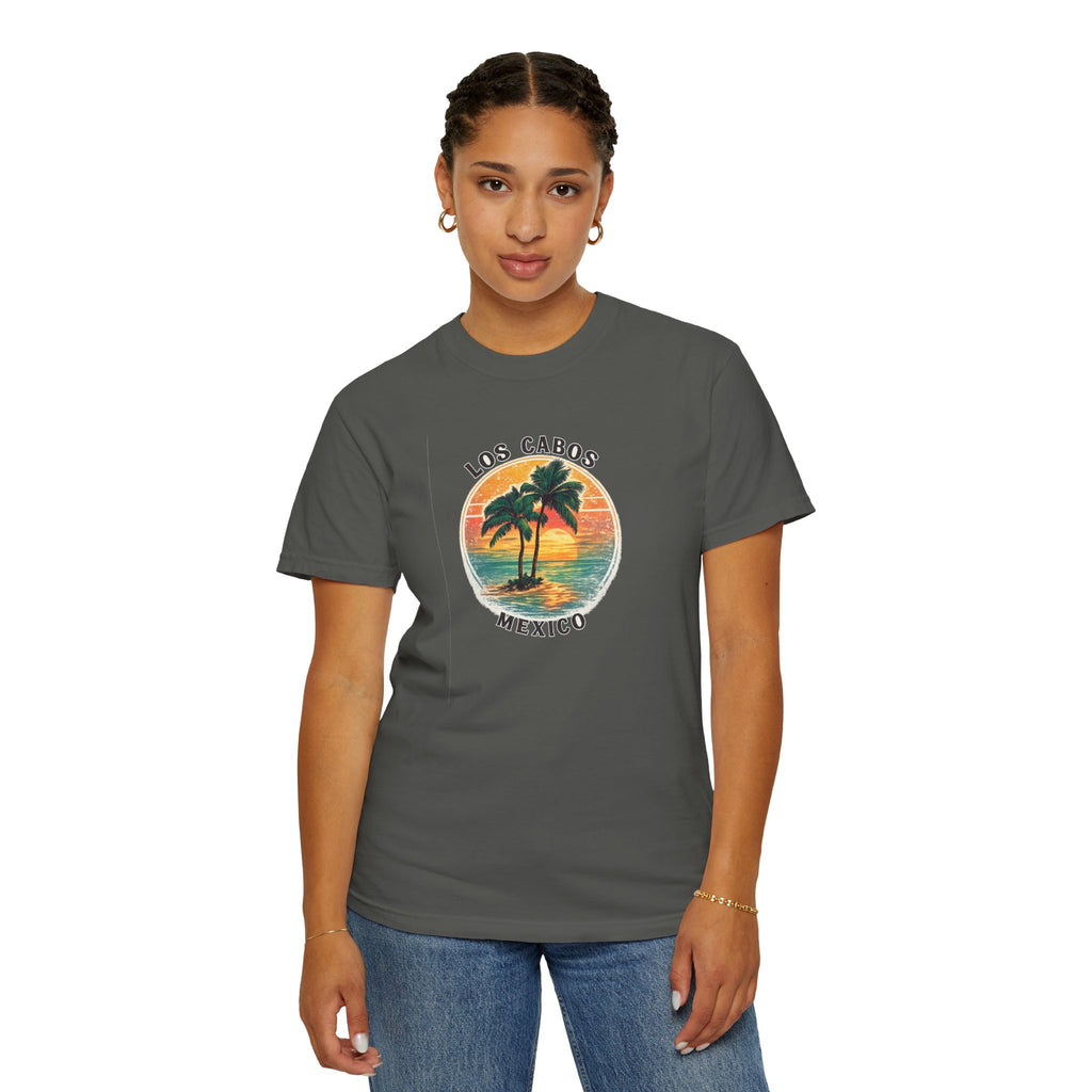 Los Cabos Palms T-Shirt — Tropical Beach Palm Graphic Tee