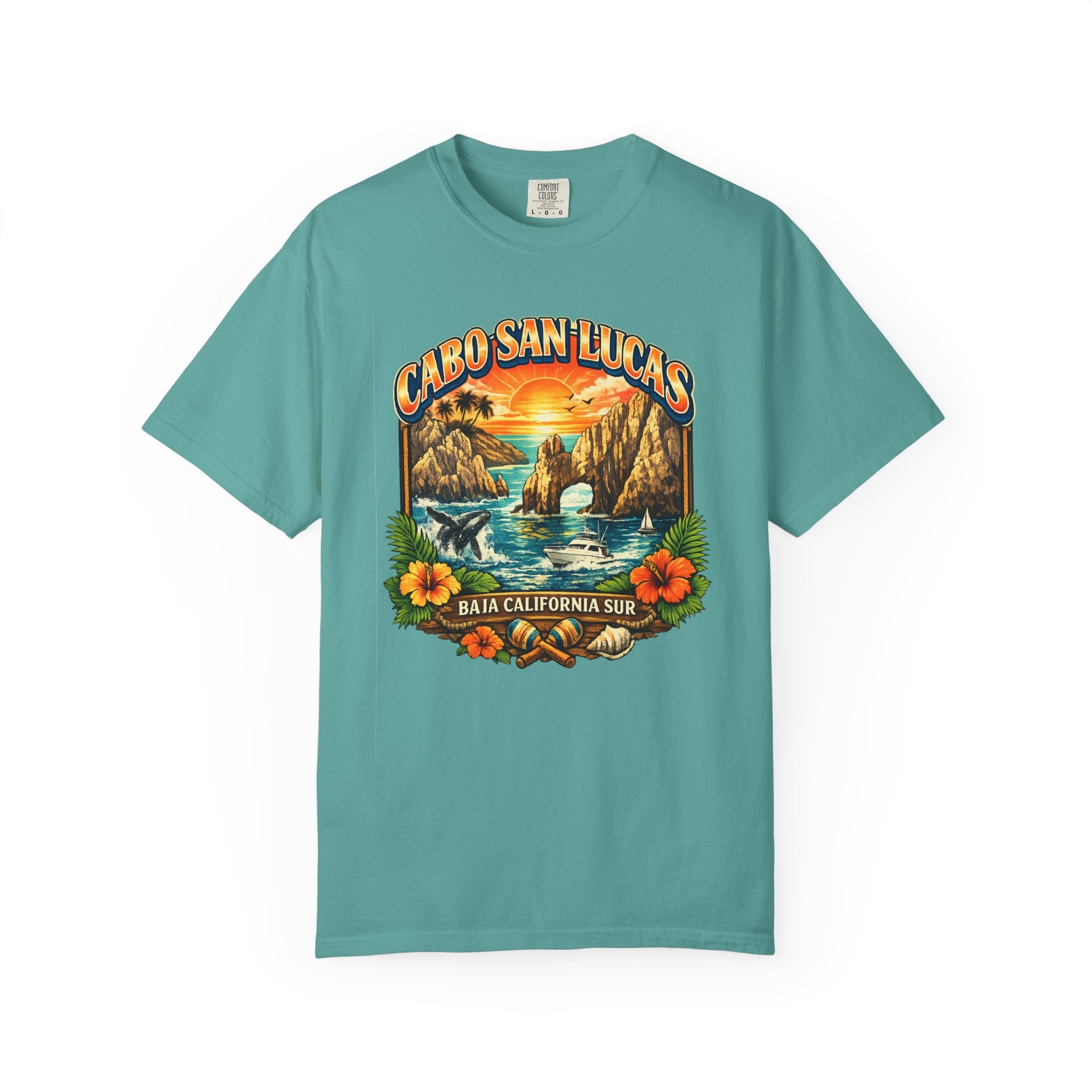 Cabo San Lucas Arch Sunset T-Shirt — Baja California Sur Vacation Tee
