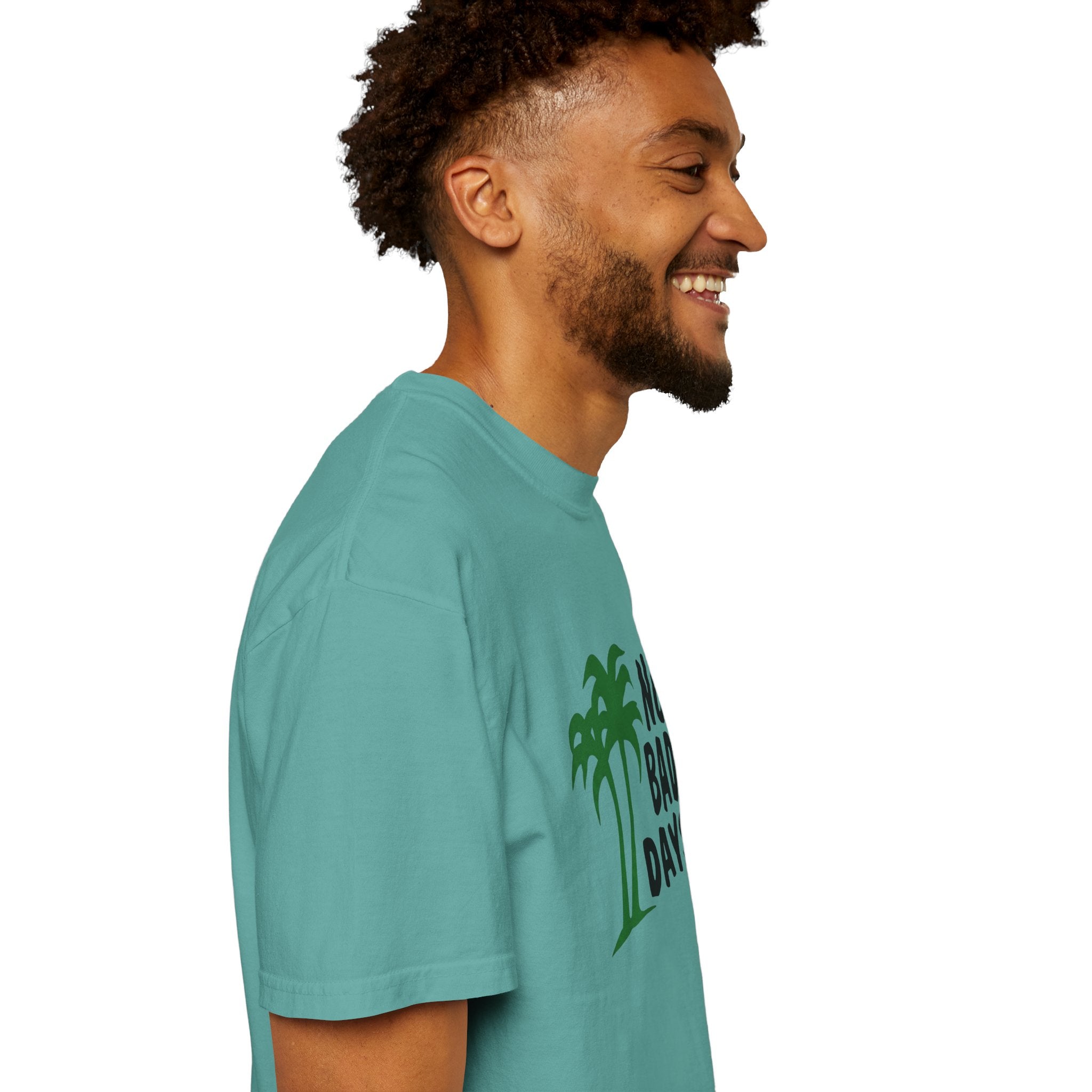 No Bad Days Palm Tree T-Shirt — Casual Beach Vibe Graphic Tee