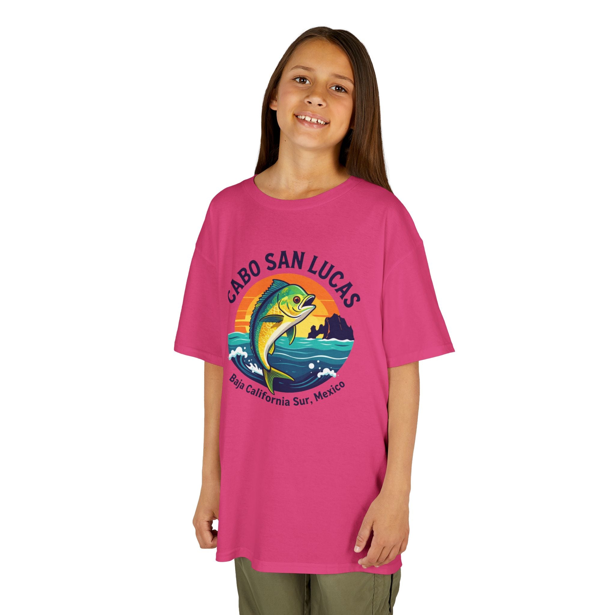 Kids Tee — Cabo San Lucas Mahi Mahi Fishing Souvenir