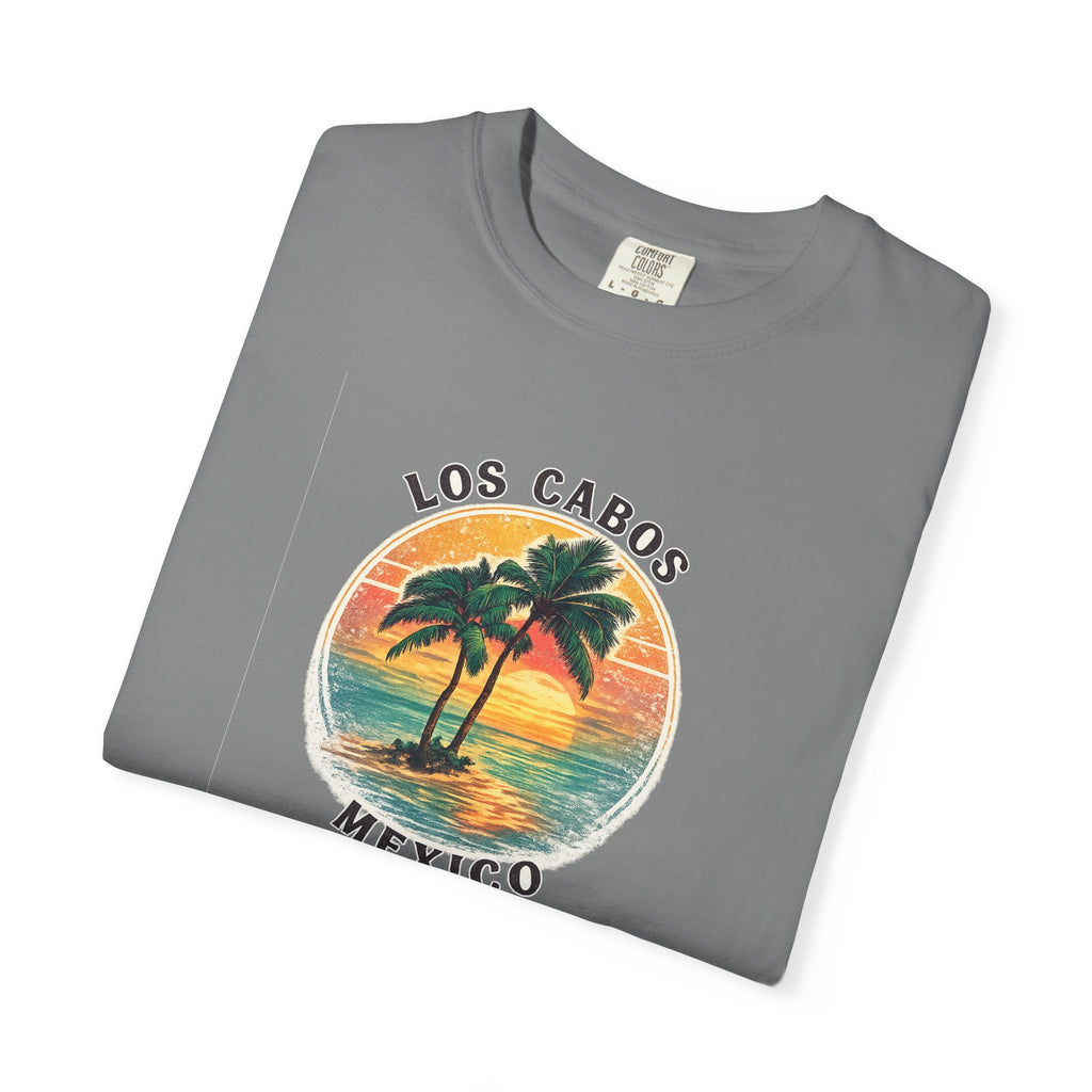 Los Cabos Palms T-Shirt — Tropical Beach Palm Graphic Tee