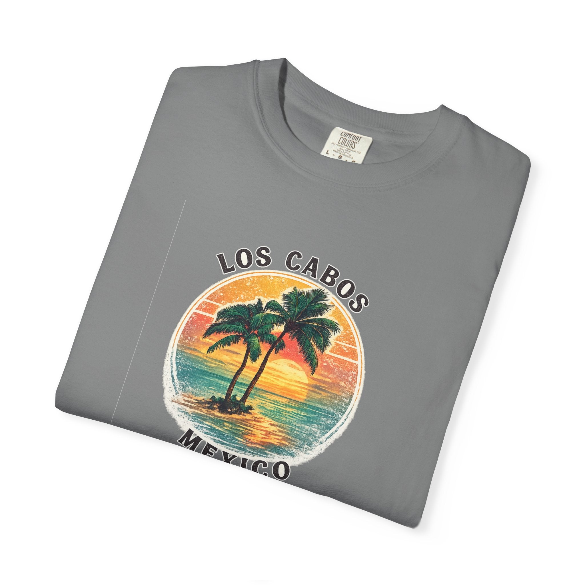 Los Cabos Palms T-Shirt — Tropical Beach Palm Graphic Tee