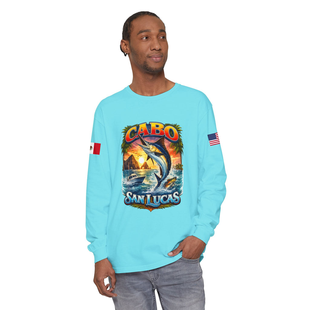 Cabo San Lucas Arch Marlin Long Sleeve T-Shirt