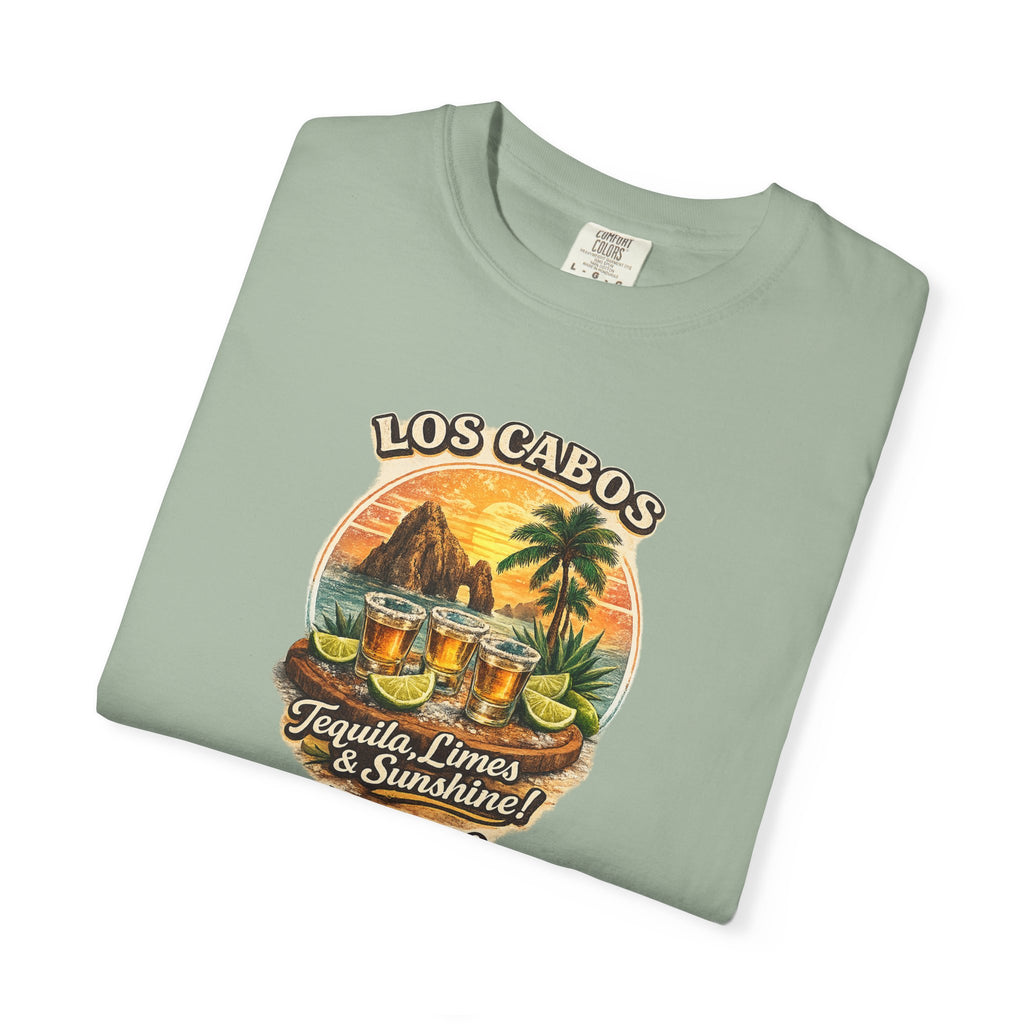 Los Cabos Tequila & Limes T-Shirt — Mexico Beach Vacation Tee