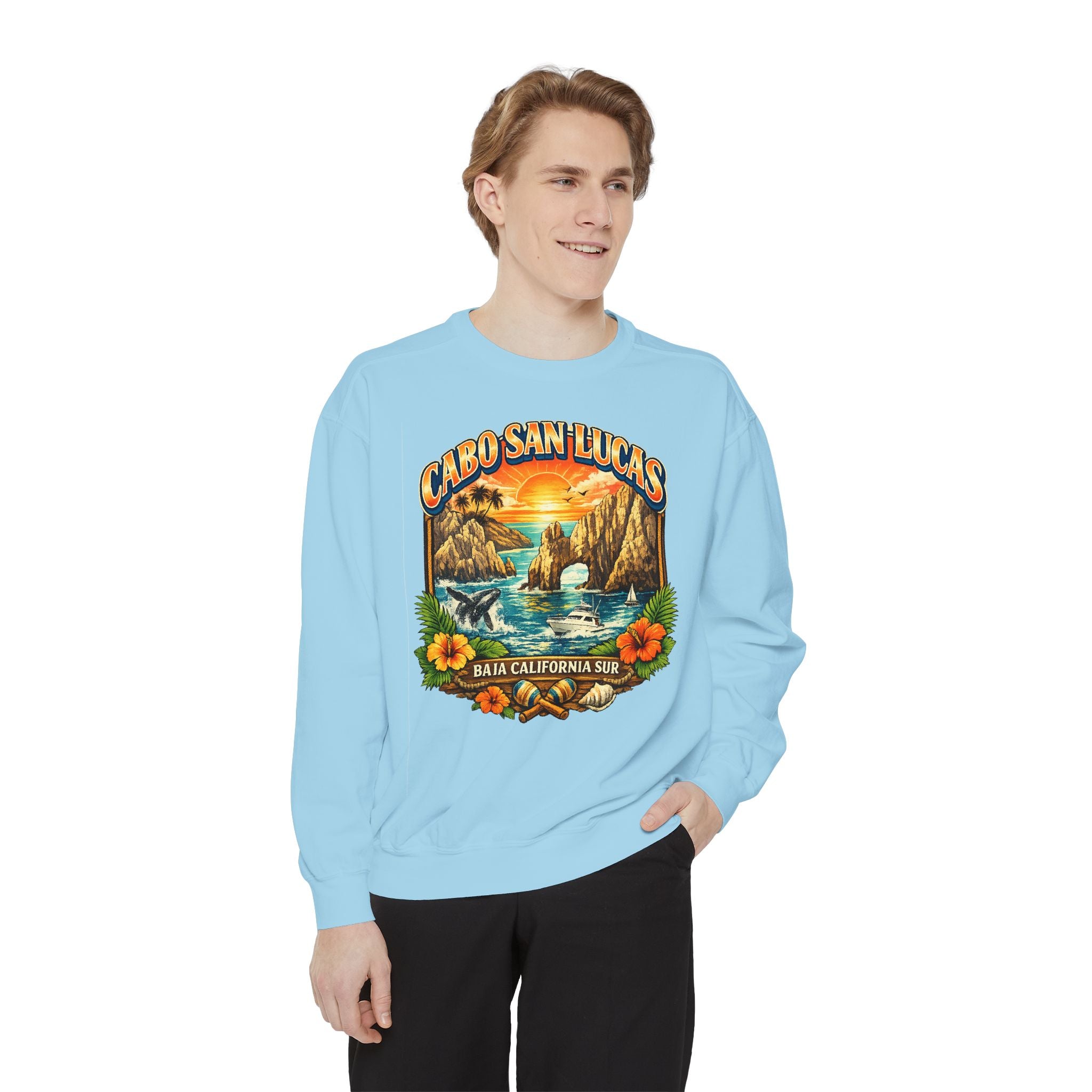 Cabo San Lucas Sunset Sweatshirt — Baja California Surf Crewneck