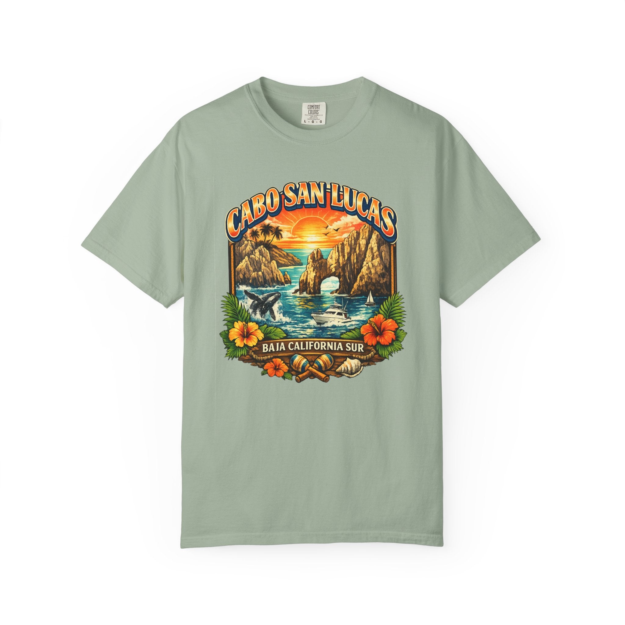Cabo San Lucas Arch Sunset T-Shirt — Baja California Sur Vacation Tee