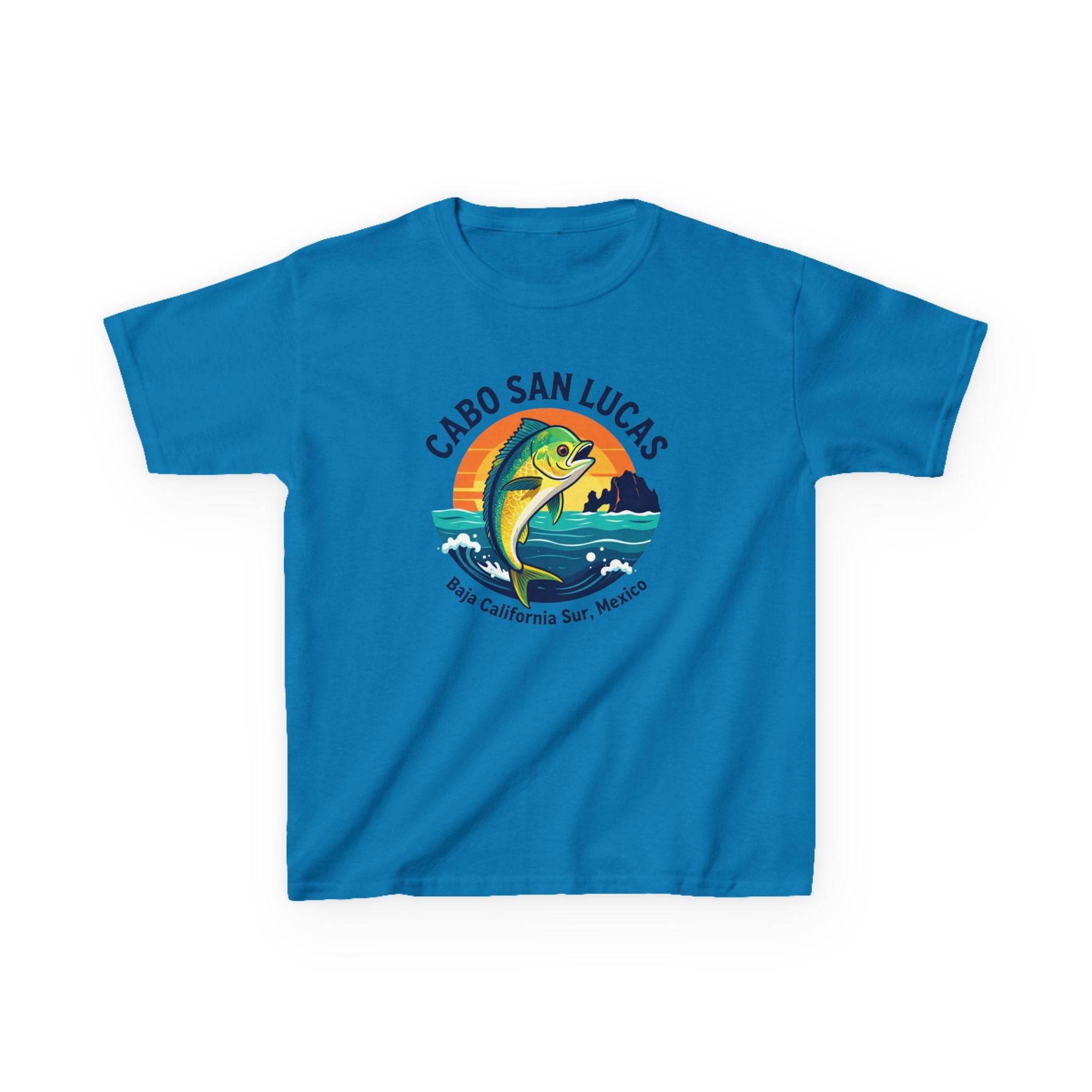 Kids Tee — Cabo San Lucas Mahi Mahi Fishing Souvenir