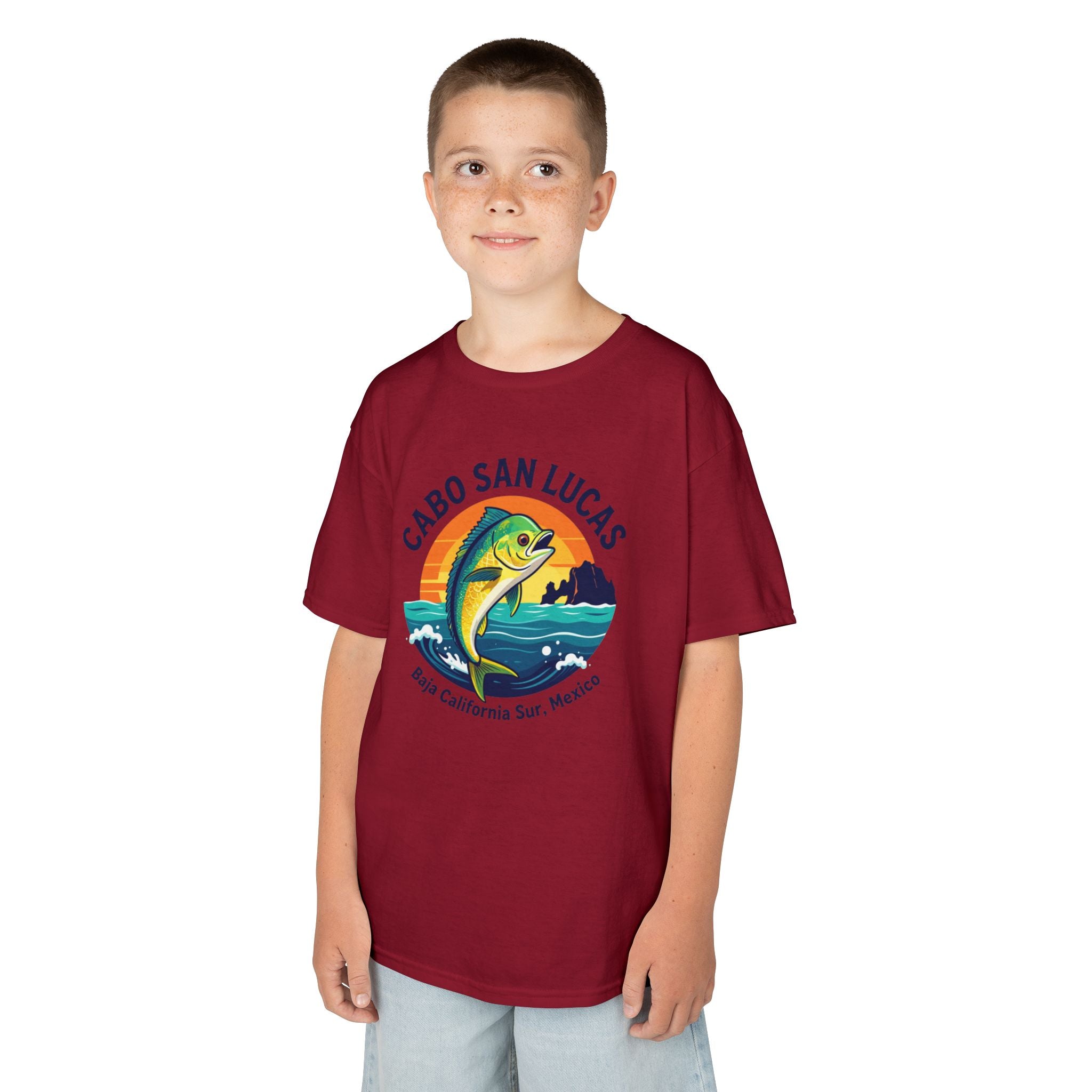 Kids Tee — Cabo San Lucas Mahi Mahi Fishing Souvenir