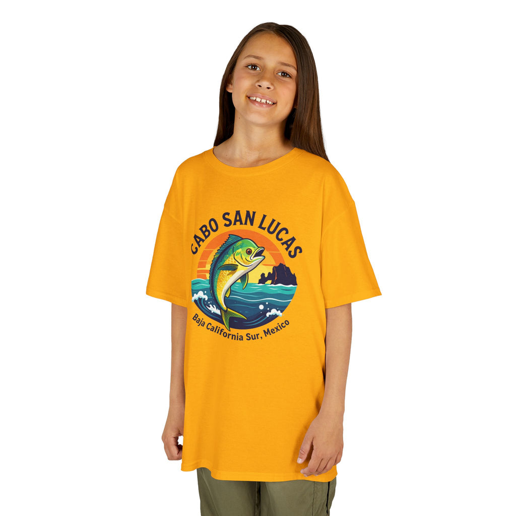 Kids Tee — Cabo San Lucas Mahi Mahi Fishing Souvenir