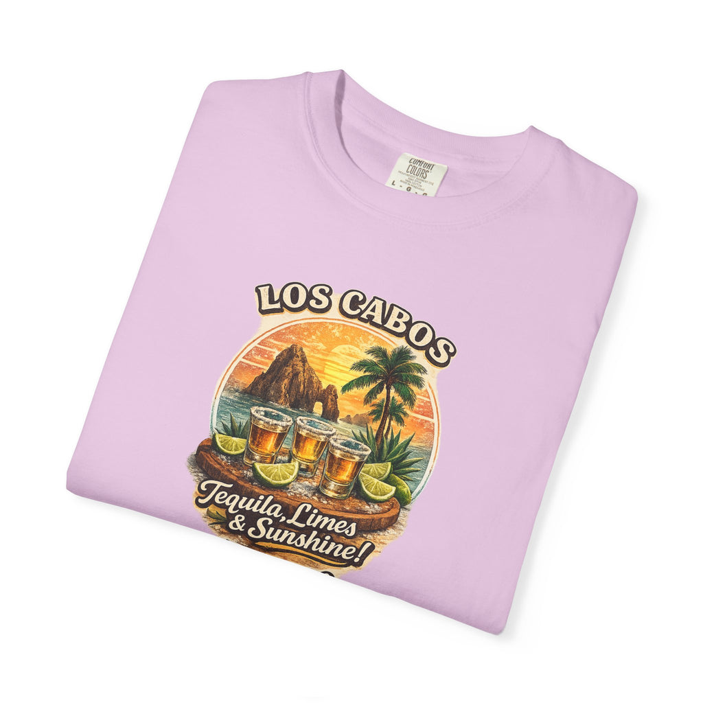 Los Cabos Tequila & Limes T-Shirt — Mexico Beach Vacation Tee