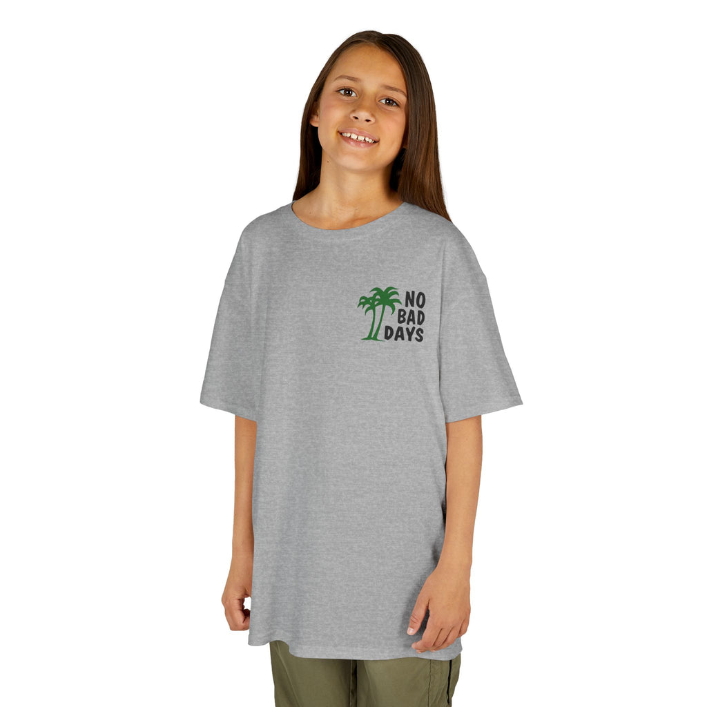Kids 'No Bad Days' Palm Tree T‑Shirt