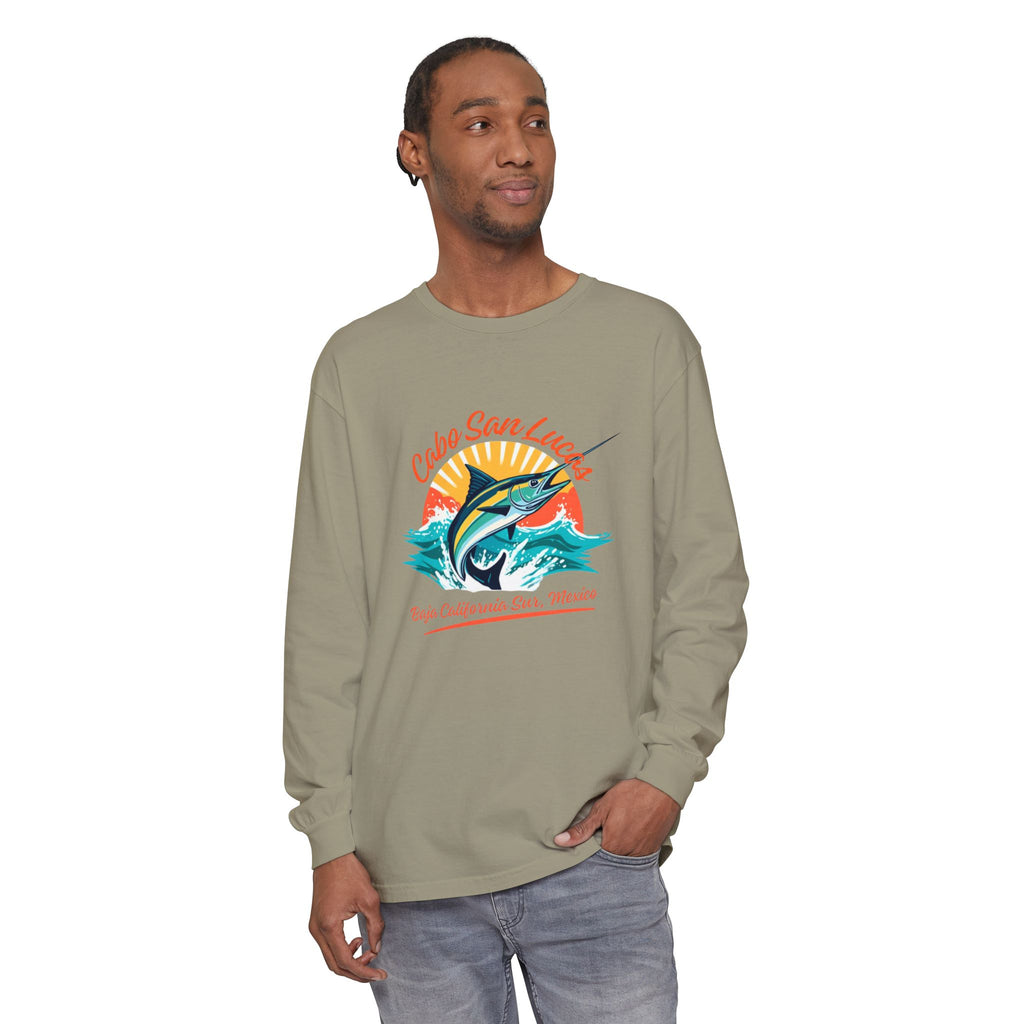 Cabo San Lucas Marlin Sunset Long Sleeve Tee