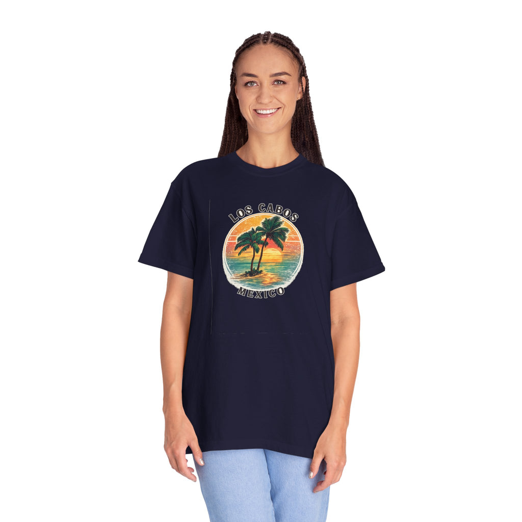Los Cabos Palms T-Shirt — Tropical Beach Palm Graphic Tee