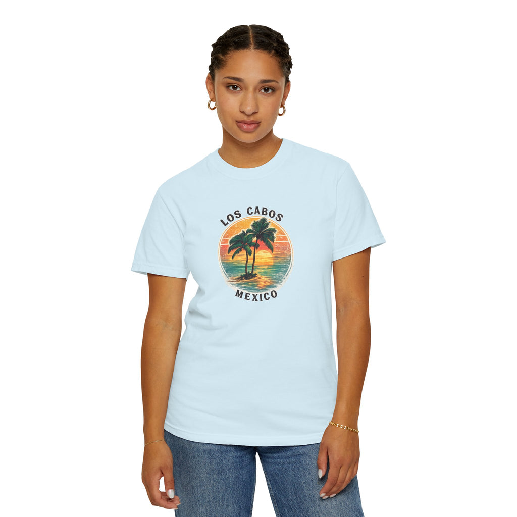 Los Cabos Palms T-Shirt — Tropical Beach Palm Graphic Tee