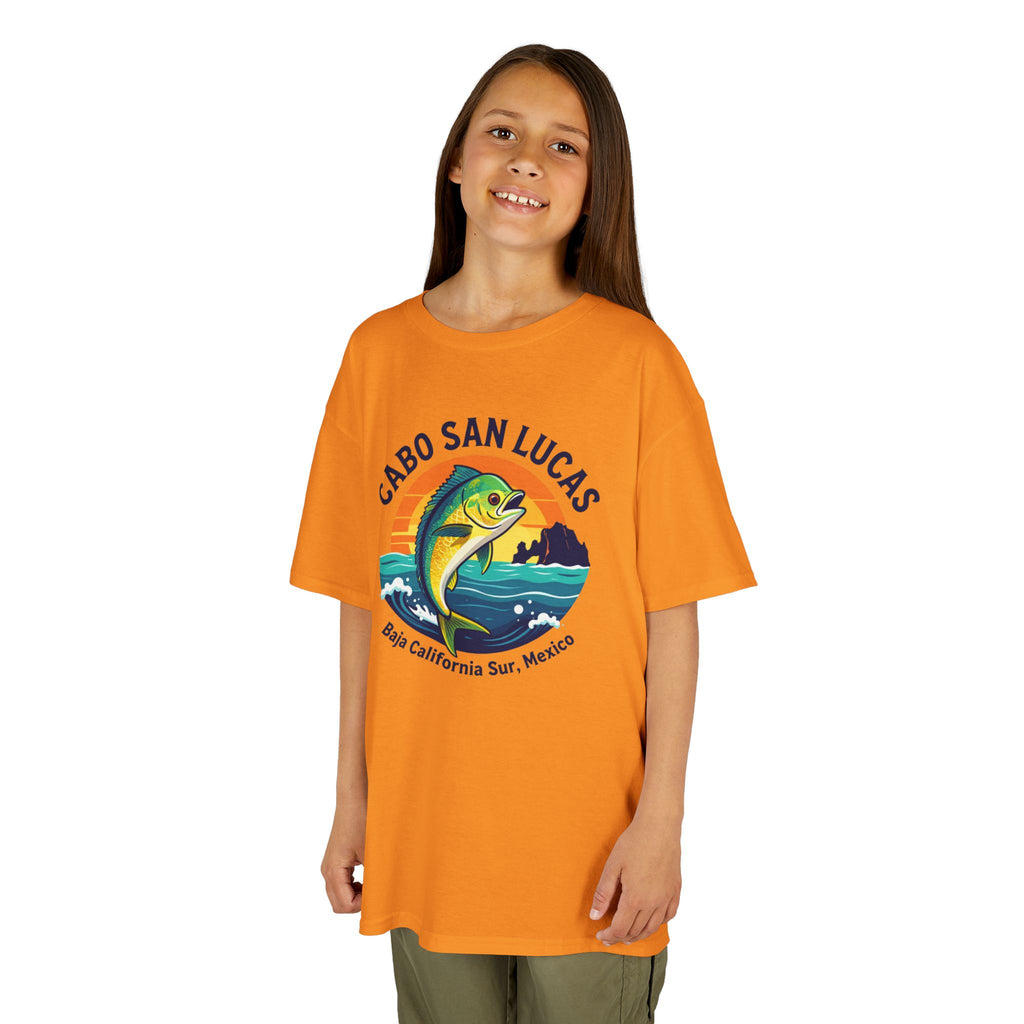 Kids Tee — Cabo San Lucas Mahi Mahi Fishing Souvenir