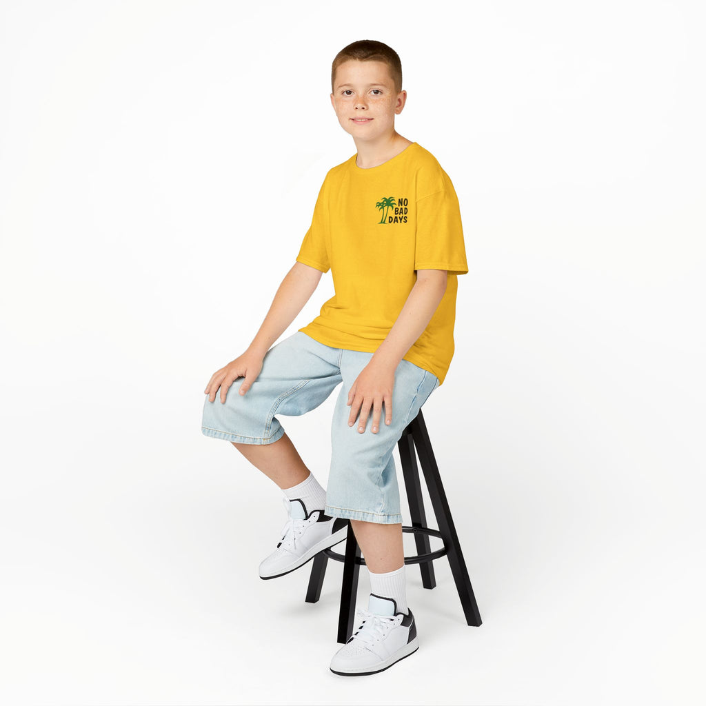 Kids 'No Bad Days' Palm Tree T‑Shirt