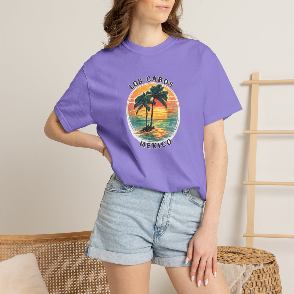 Los Cabos Palms T-Shirt — Tropical Beach Palm Graphic Tee