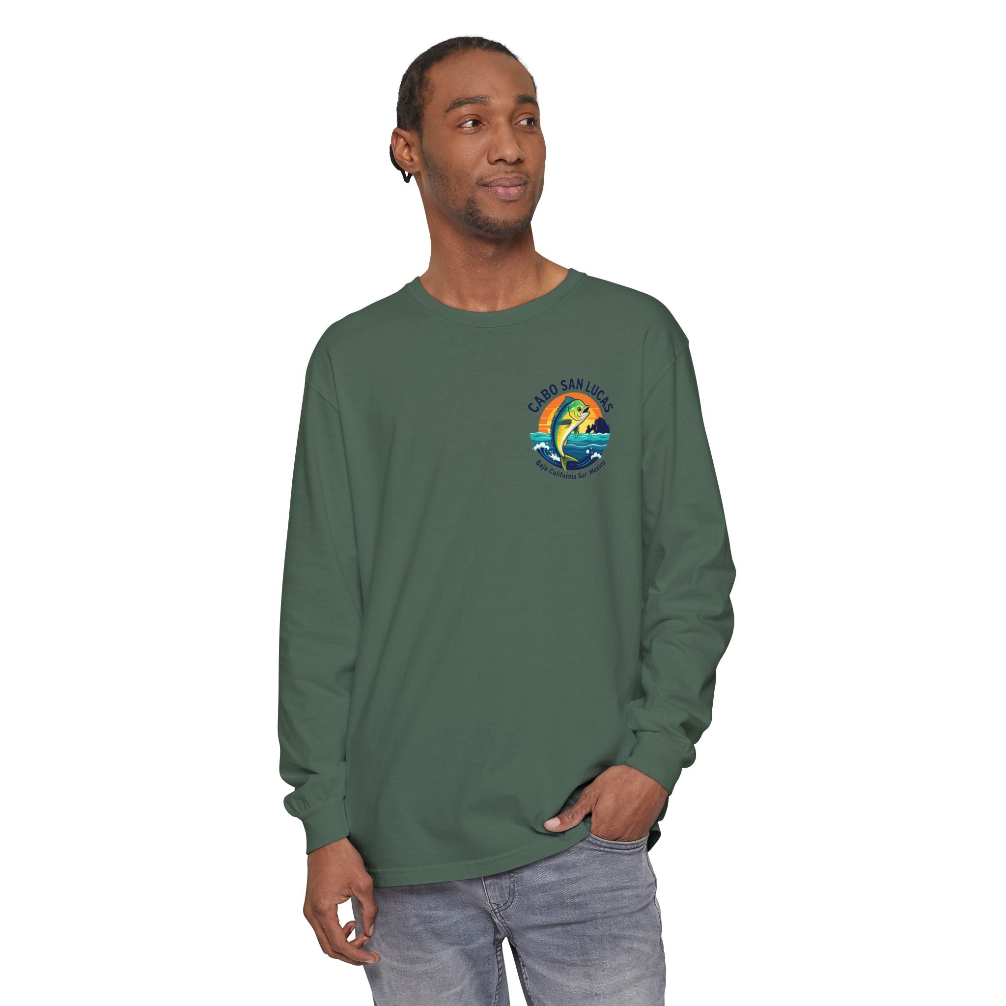 Cabo San Lucas Mahi Fishing Long Sleeve Tee